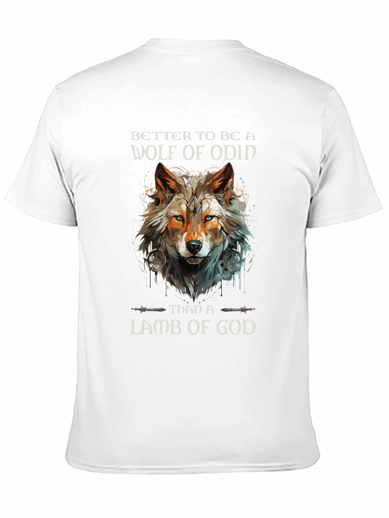 Wolf of Odin Graphic T-Shirt