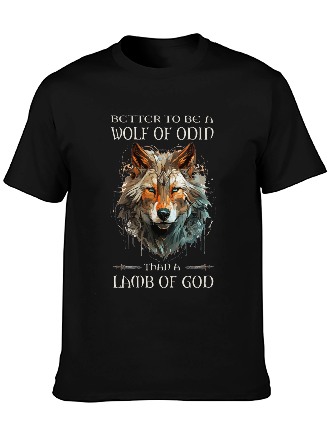 Wolf of Odin Graphic T-Shirt