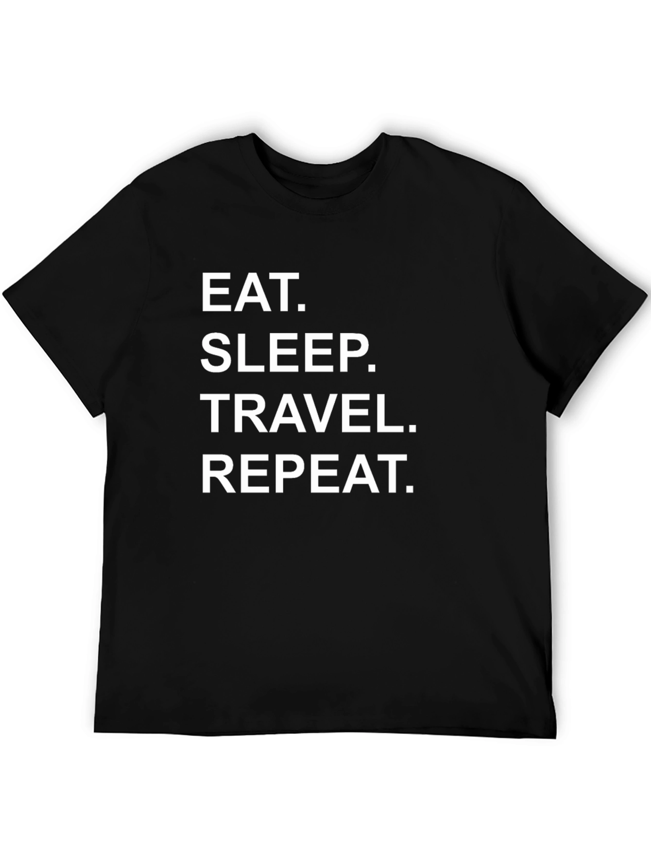 Eat Sleep Travel Repeat T-Shirt - Travelers Tee