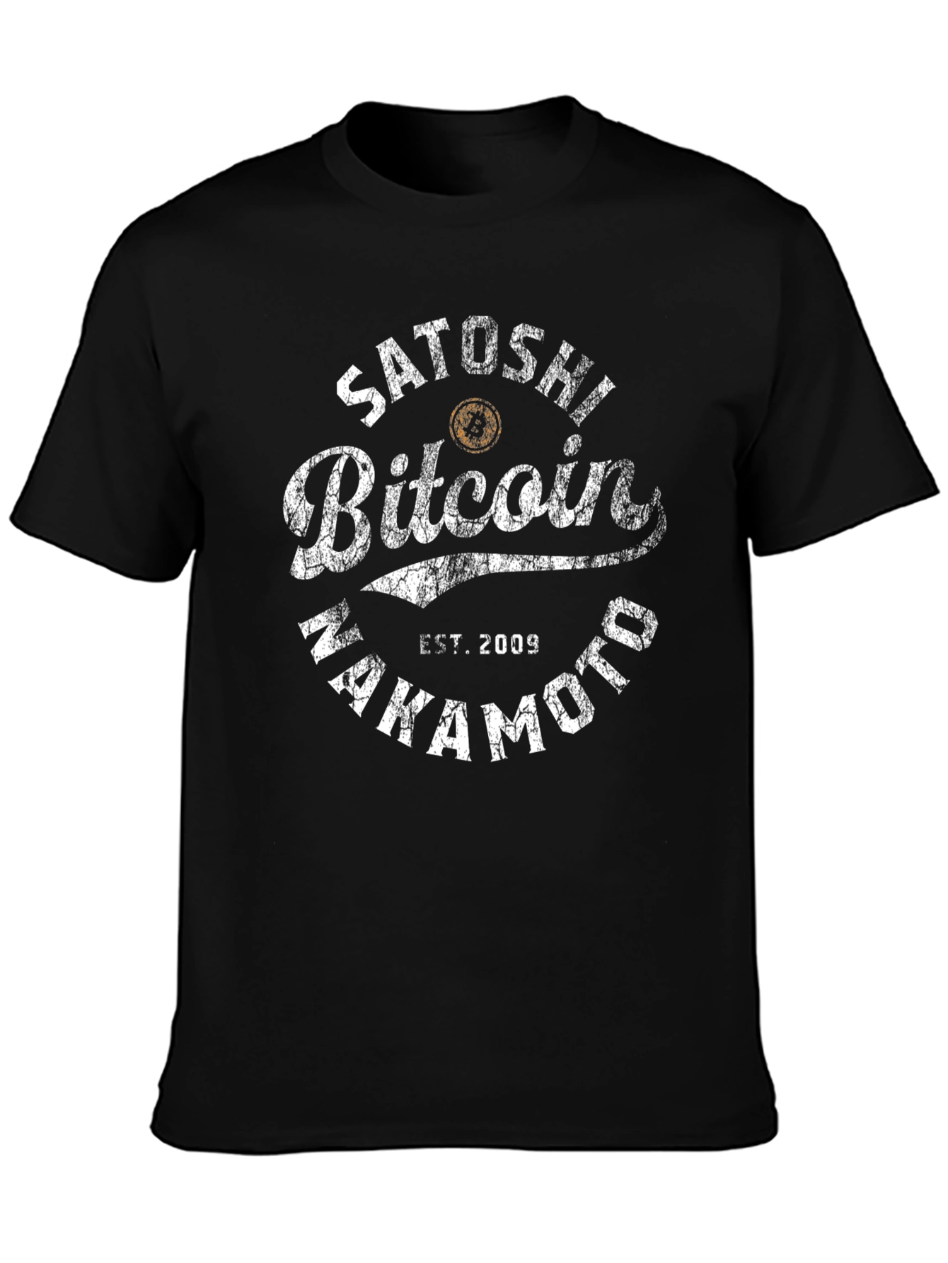 Satoshi Nakamoto Bitcoin T-Shirt - Cryptocurrency Tee