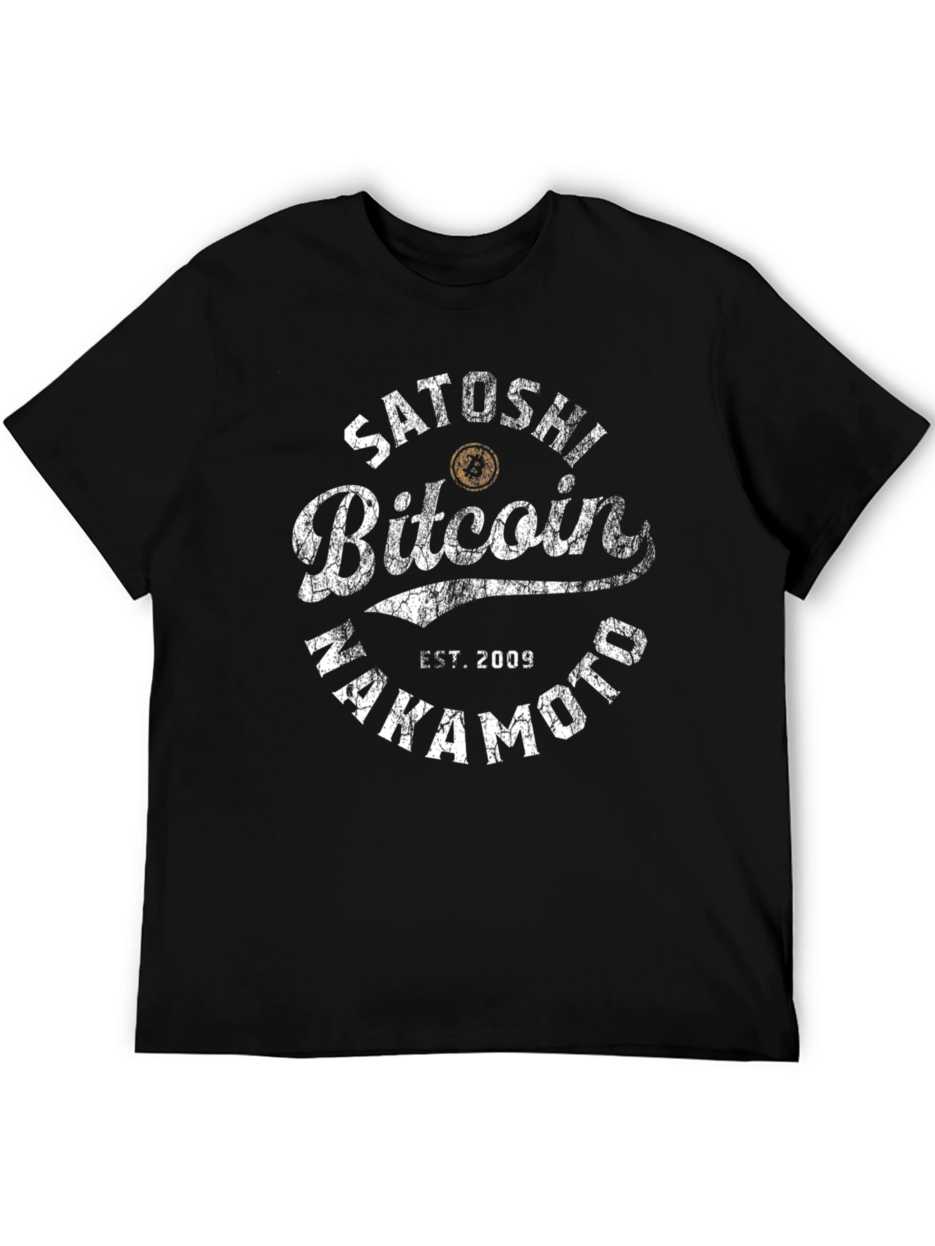 Satoshi Nakamoto Bitcoin T-Shirt - Cryptocurrency Tee