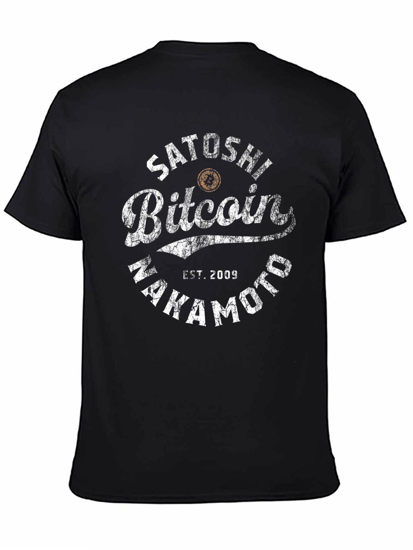 Satoshi Nakamoto Bitcoin T-Shirt - Cryptocurrency Tee