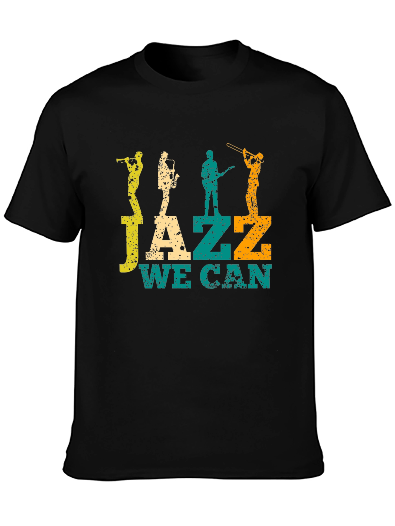Jazz We Can Graphic Tee - Black T-Shirt