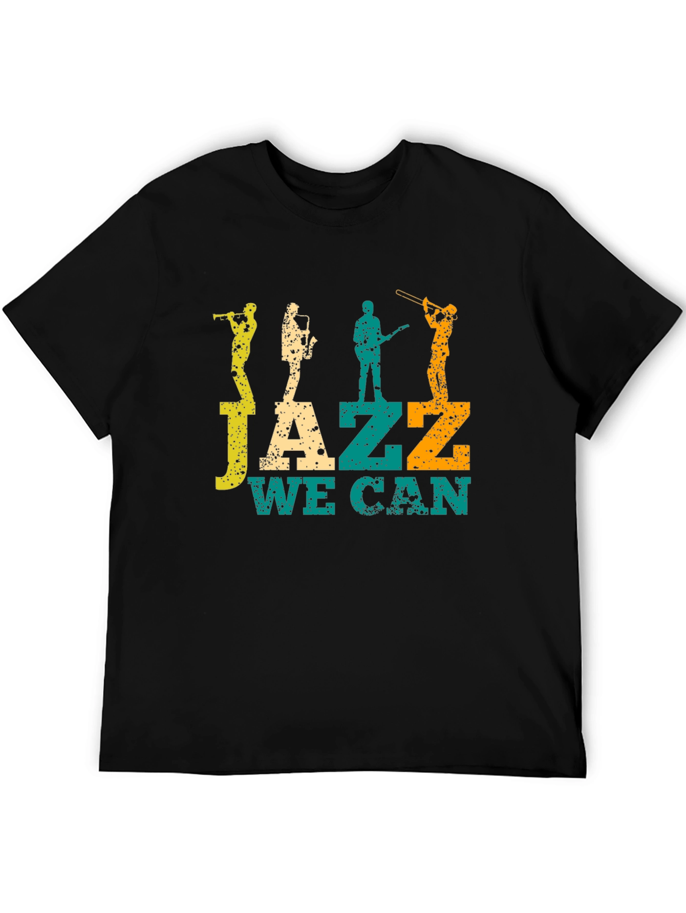 Jazz We Can Graphic Tee - Black T-Shirt