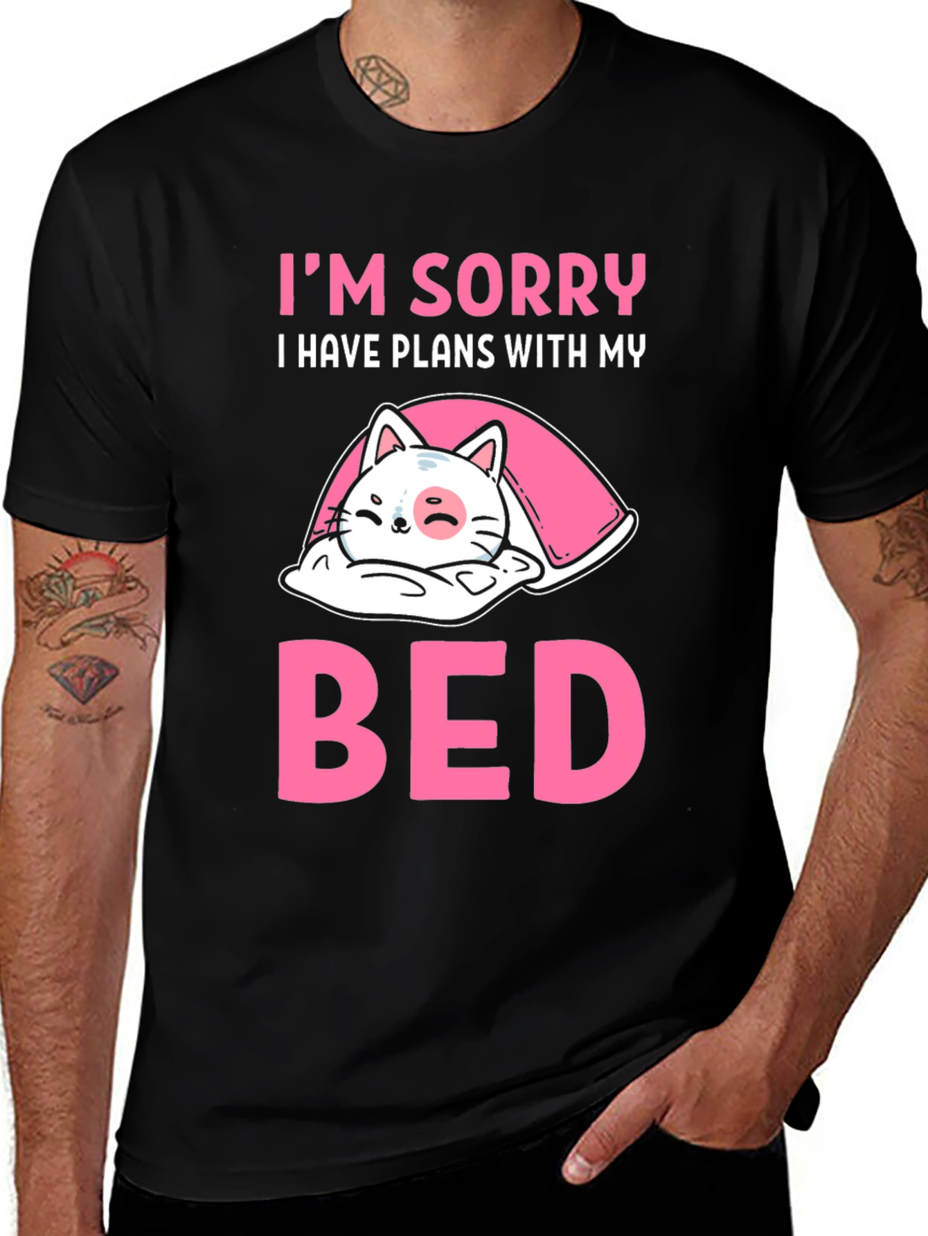 Sorry I Have Plans With My Bed T-Shirt