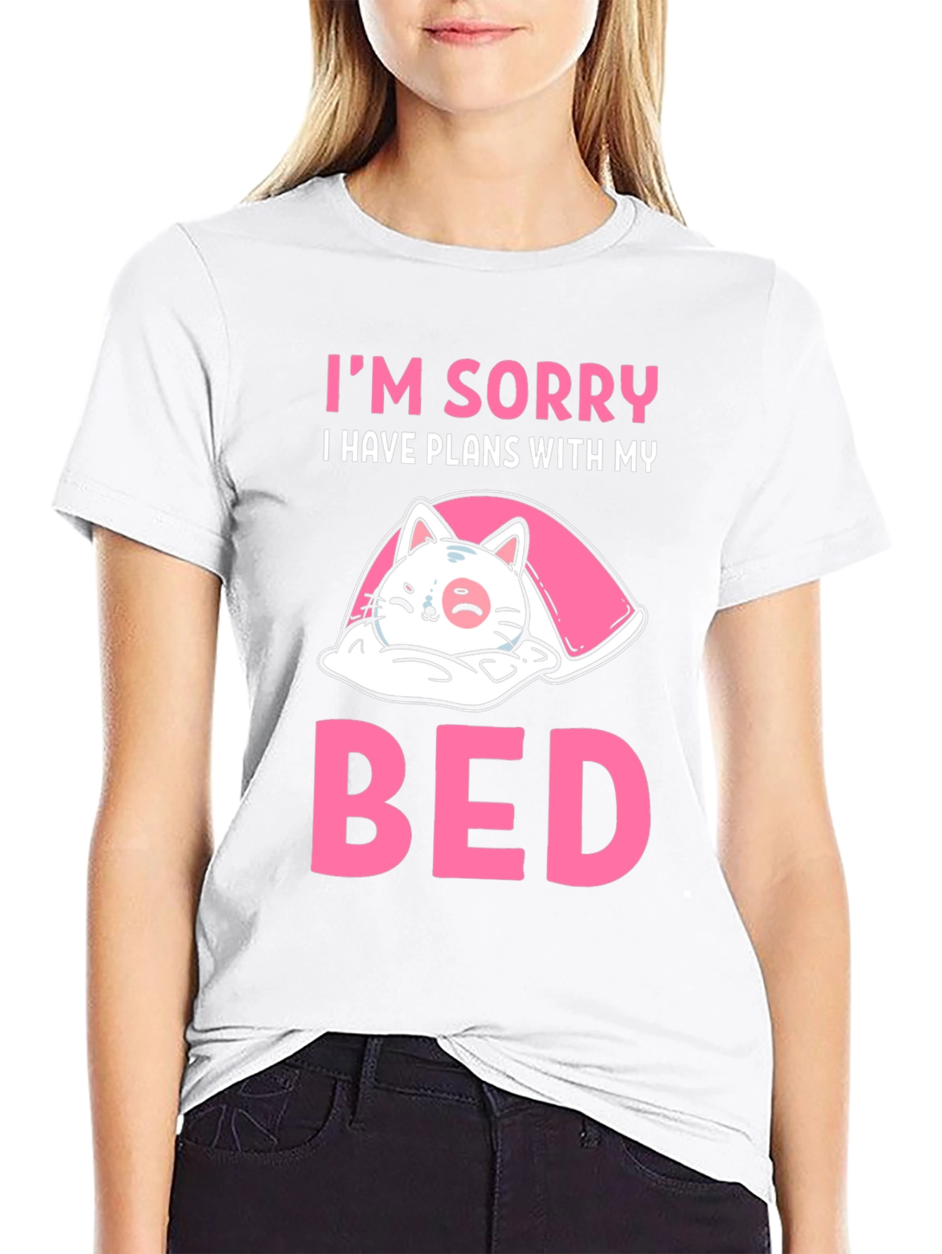 Sorry I Have Plans With My Bed T-Shirt