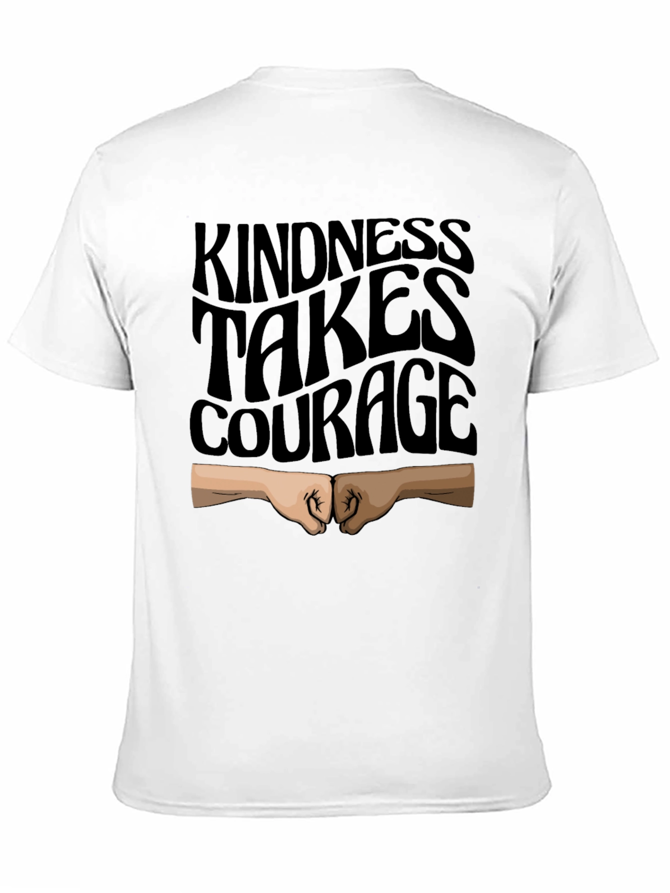 Kindness Takes Courage Black T-Shirt