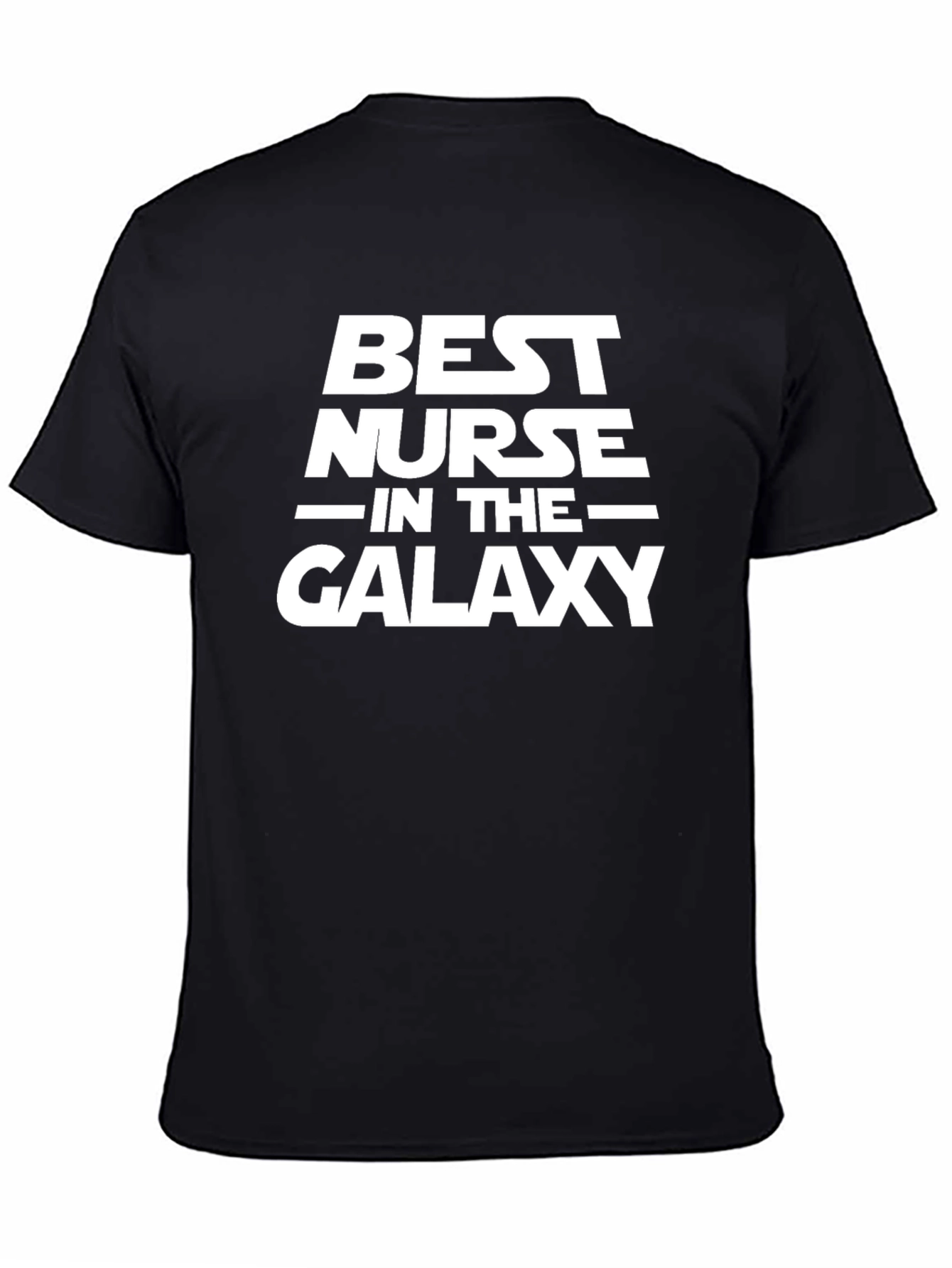 Best Nurse in the Galaxy T-Shirt - Black