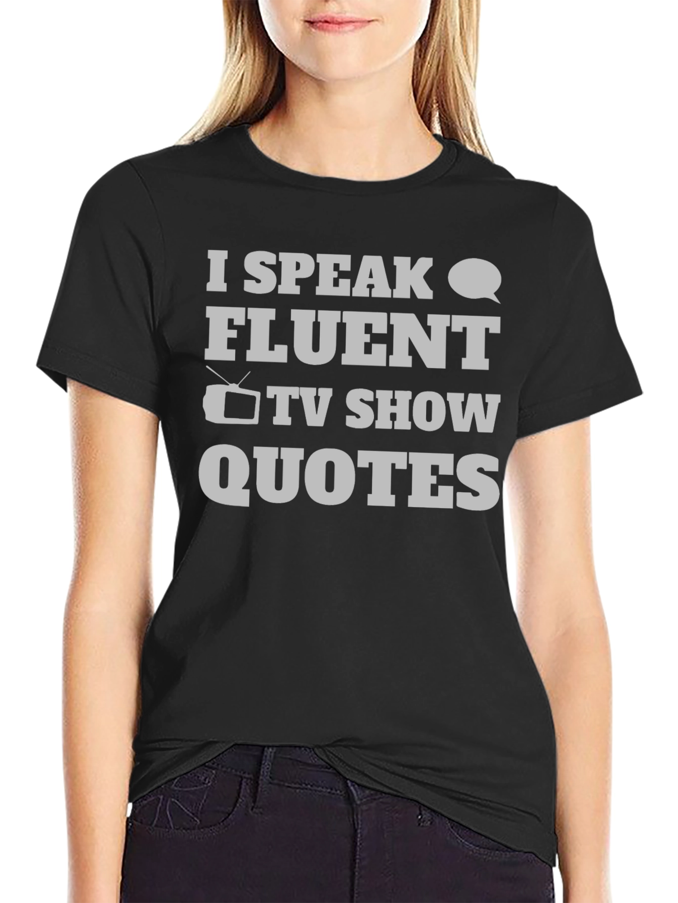 Fluent TV Show Quotes Graphic Tee