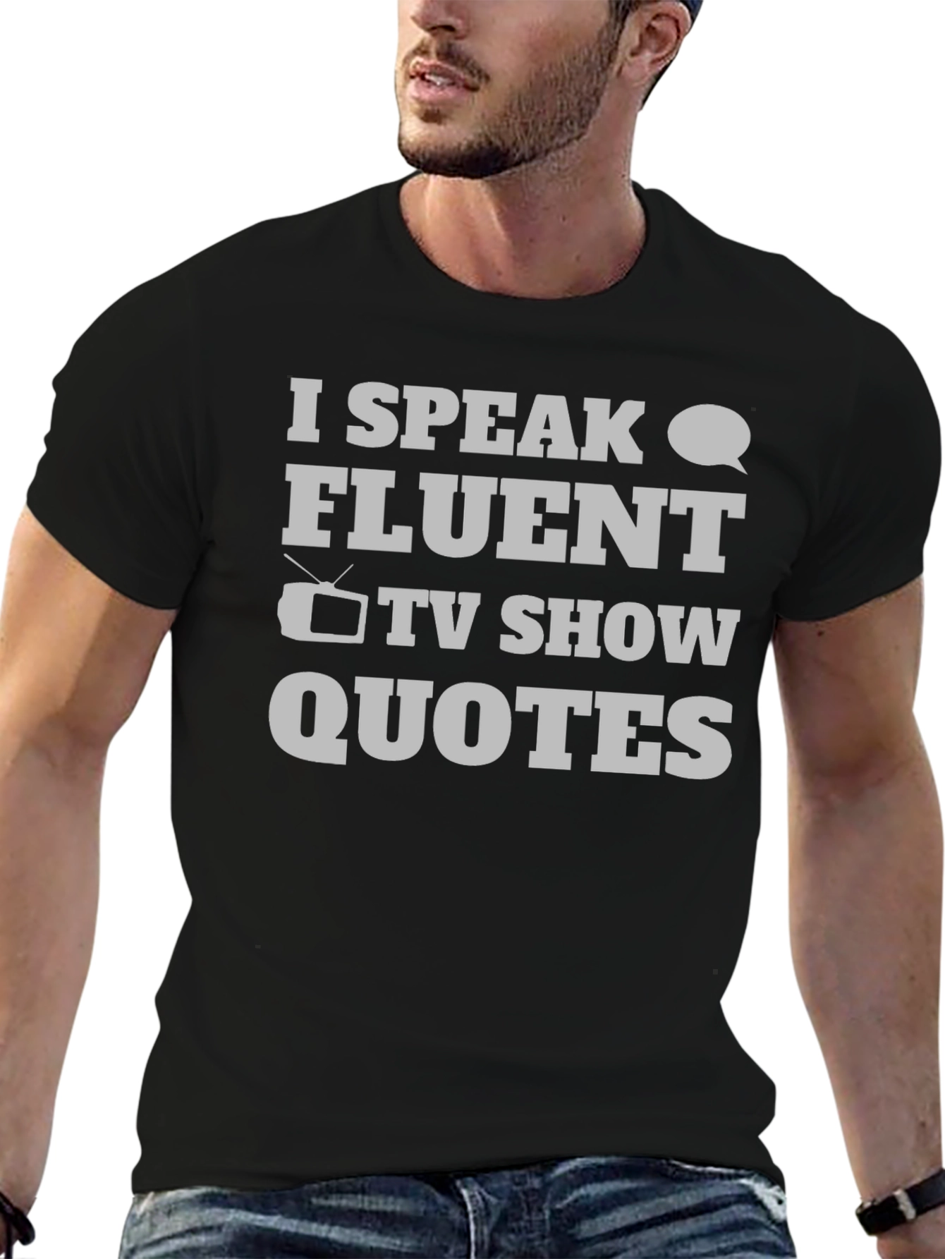 Fluent TV Show Quotes Graphic Tee