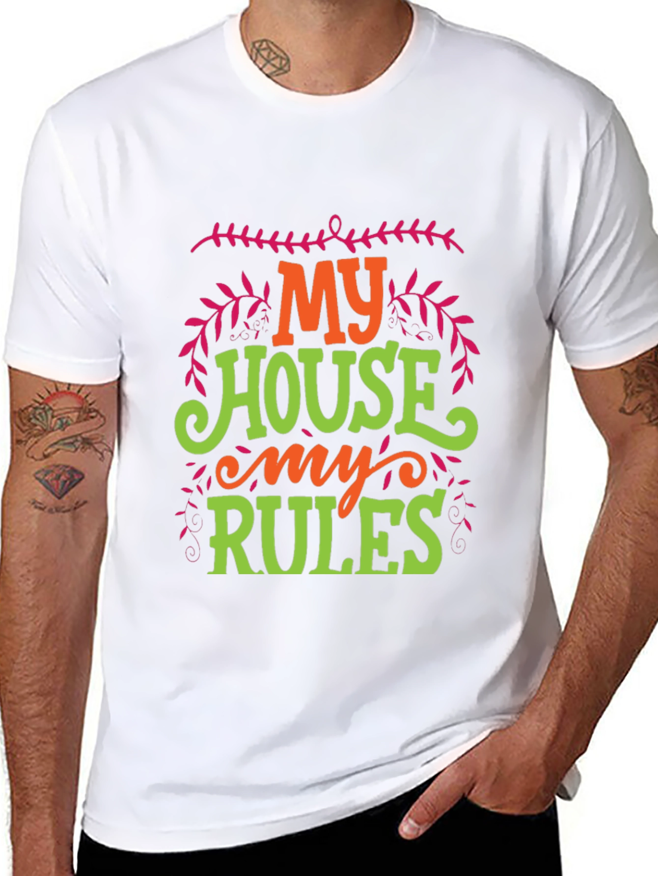 My House My Rules Graphic T-Shirt