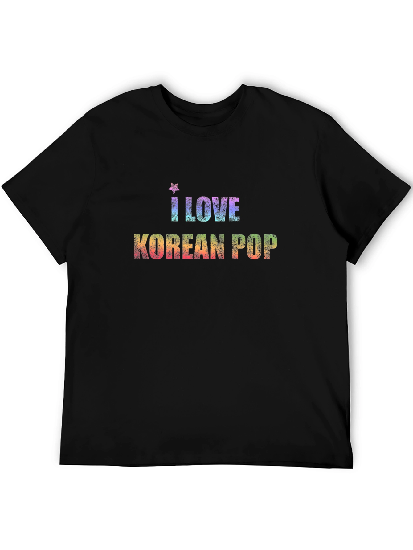 I Love Korean Pop Graphic T-Shirt