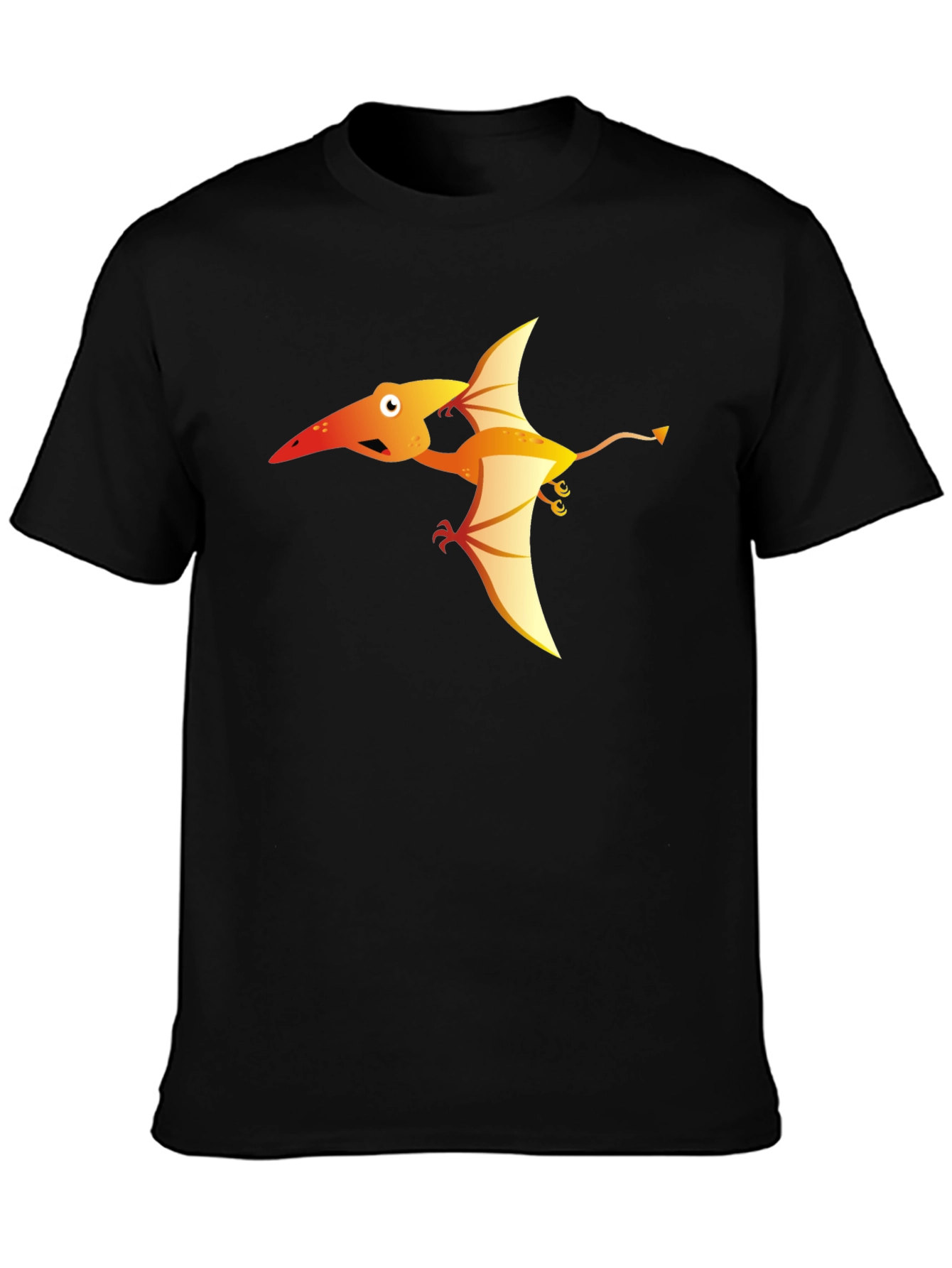 Cartoon Pterodactyl Graphic Tee