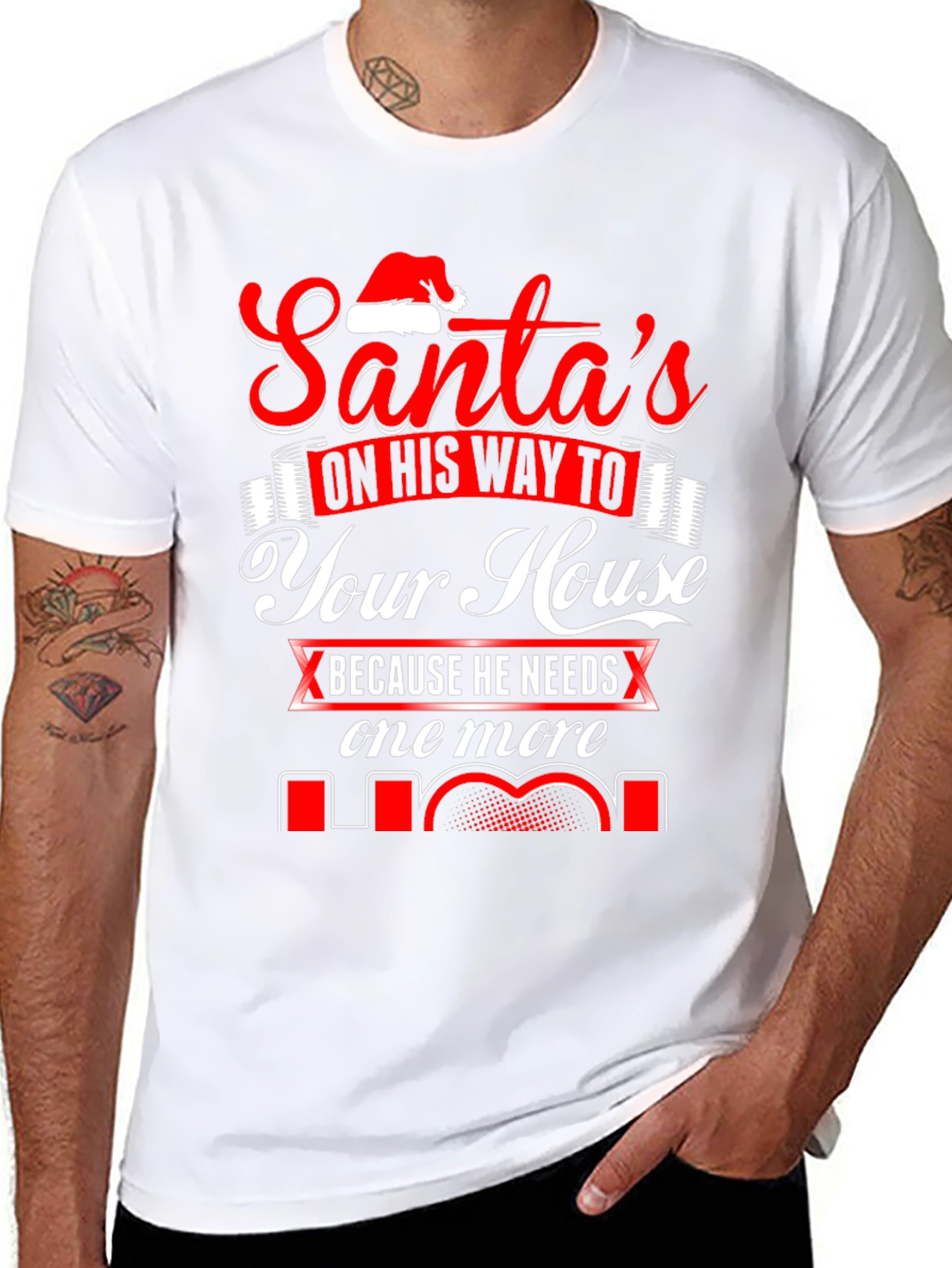 Santas On His Way T-Shirt