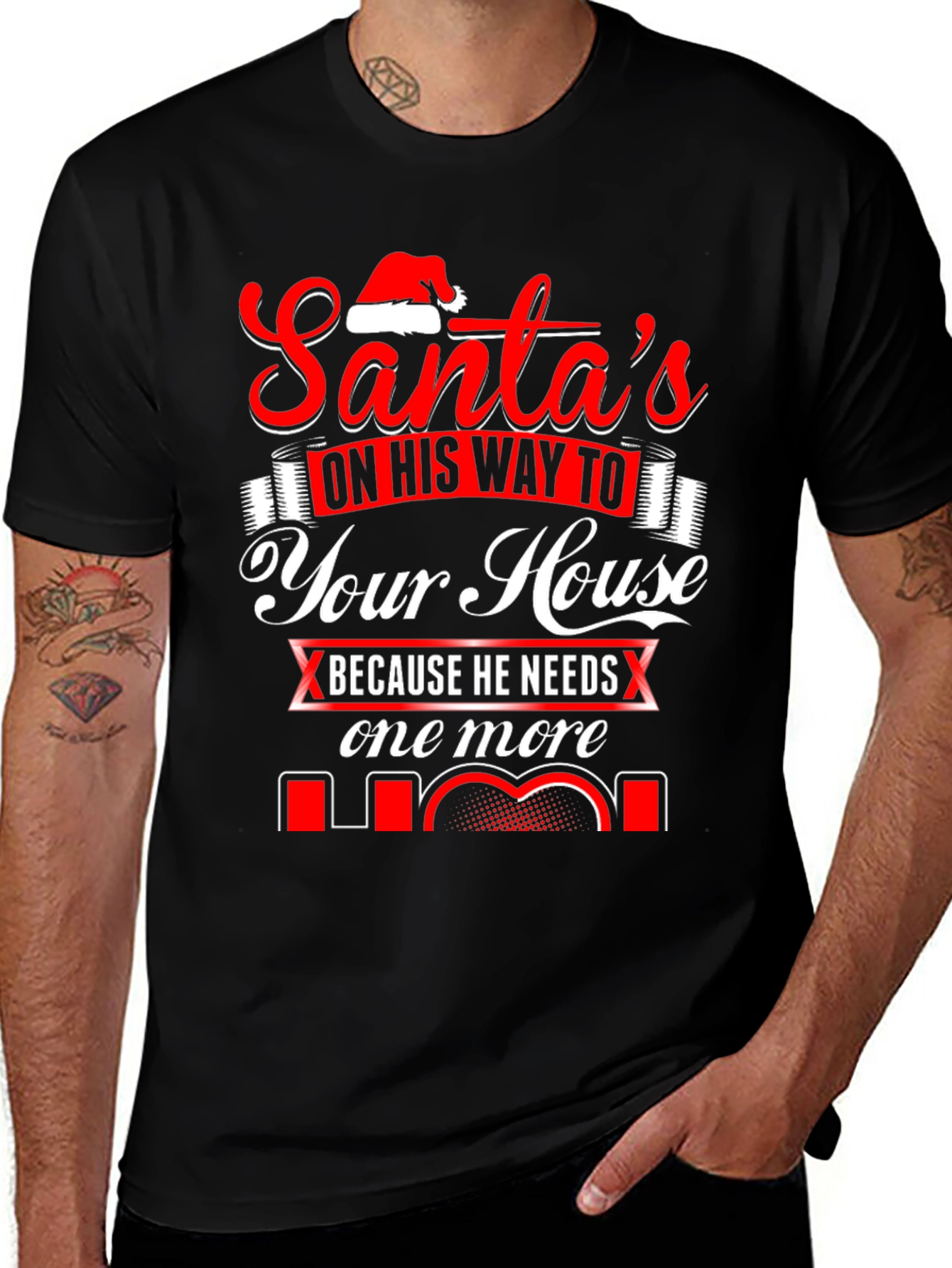 Santas On His Way T-Shirt