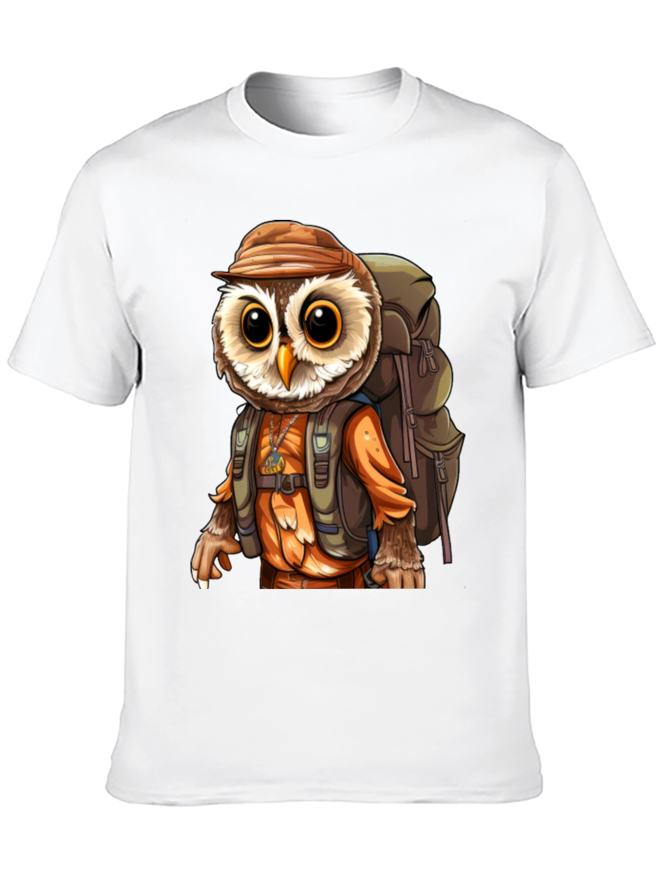 Owl Hiker T-Shirt - Black