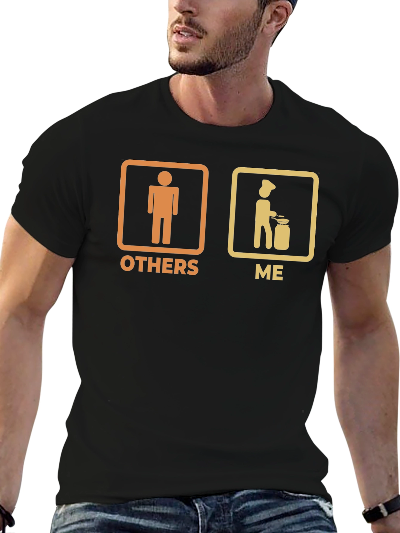 Funny Cooking T-Shirt: Others vs. Me Chef Tee
