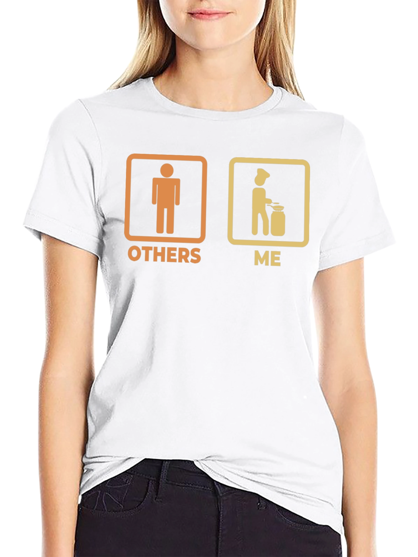Funny Cooking T-Shirt: Others vs. Me Chef Tee