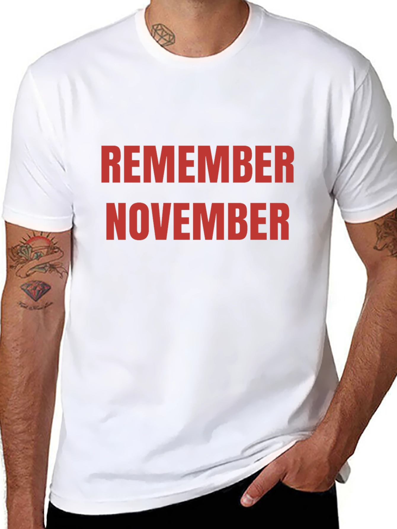 Remember November Graphic T-Shirt