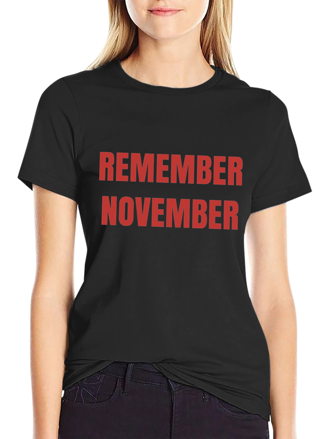 Remember November Graphic T-Shirt