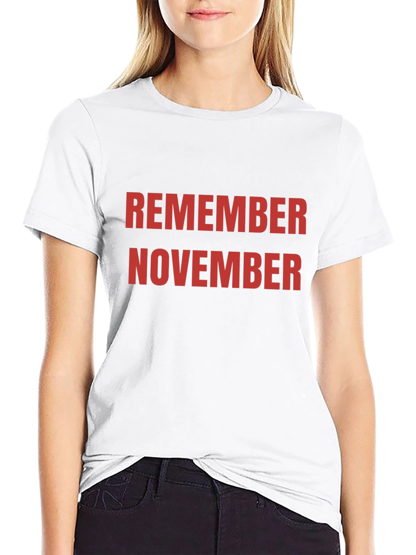 Remember November Graphic T-Shirt