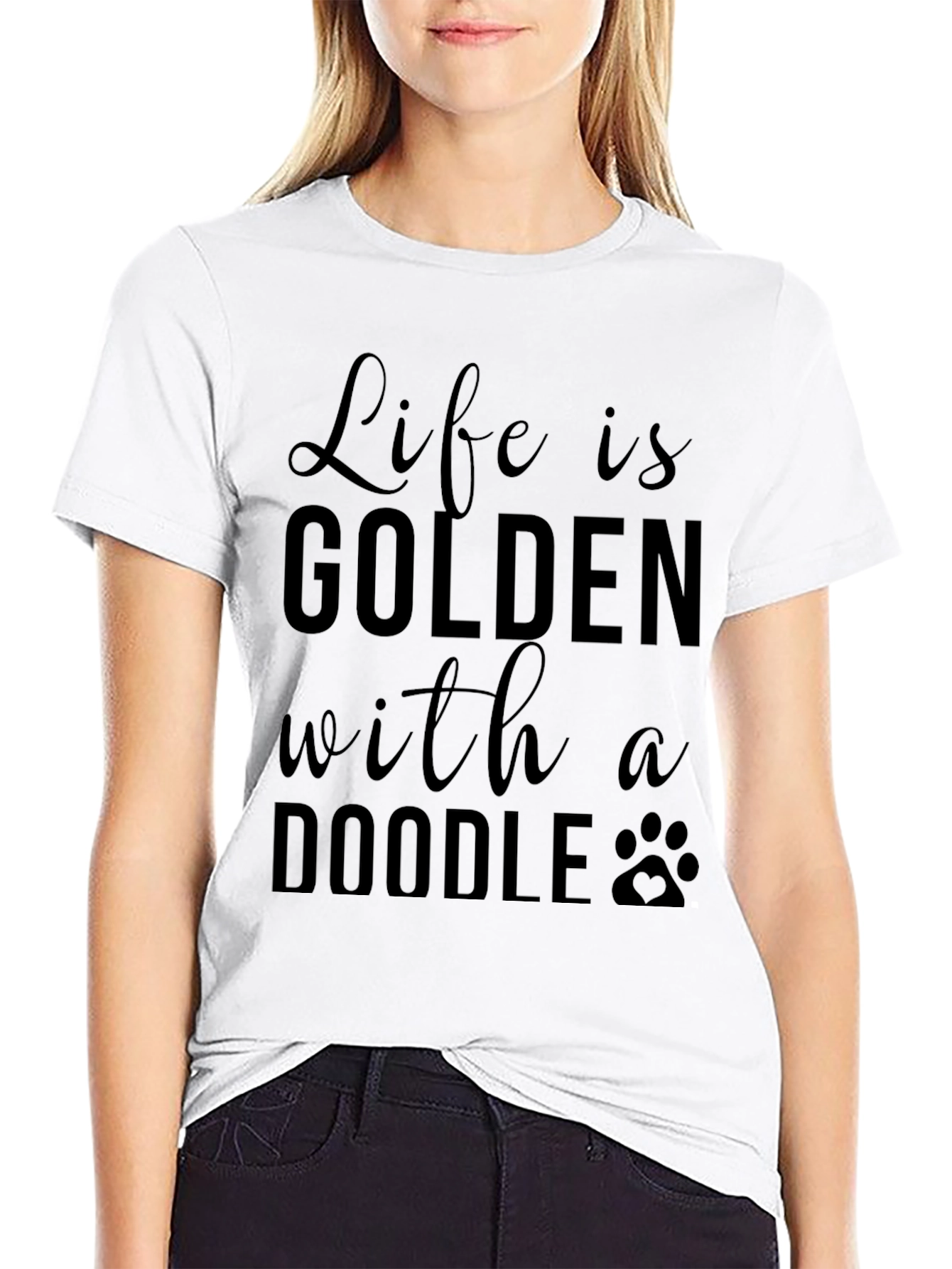 Life is Golden Doodle T-Shirt