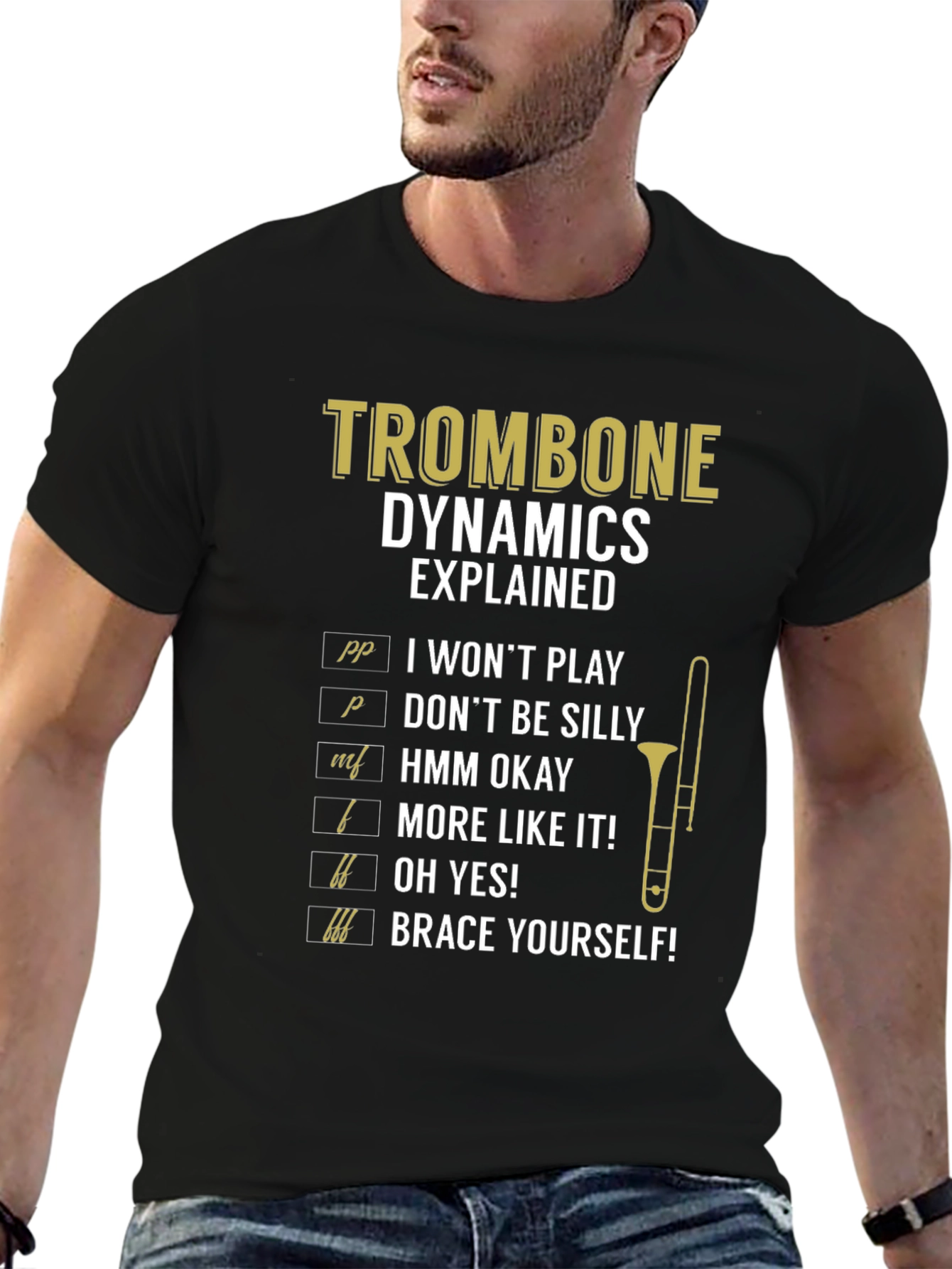 Trombone Dynamics Explained T-Shirt