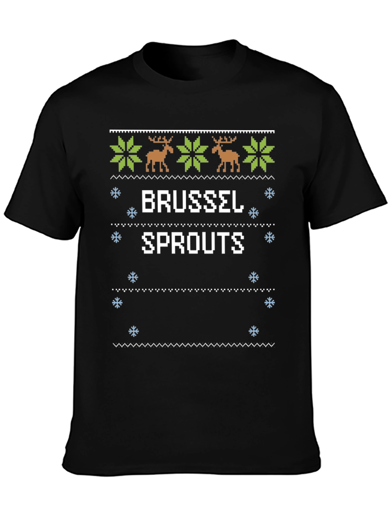 Brussels Sprouts Christmas Sweater T-Shirt