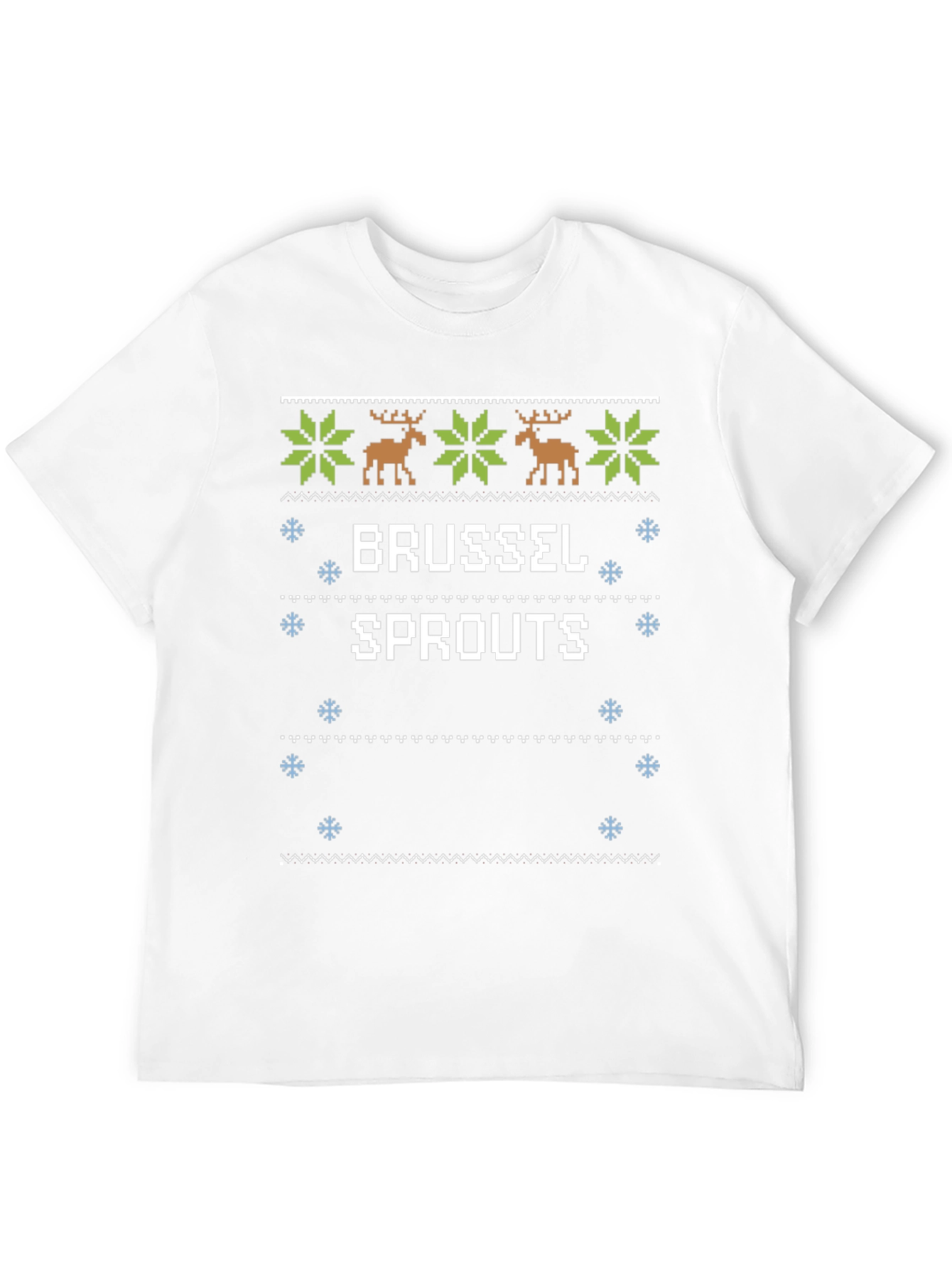 Brussels Sprouts Christmas Sweater T-Shirt