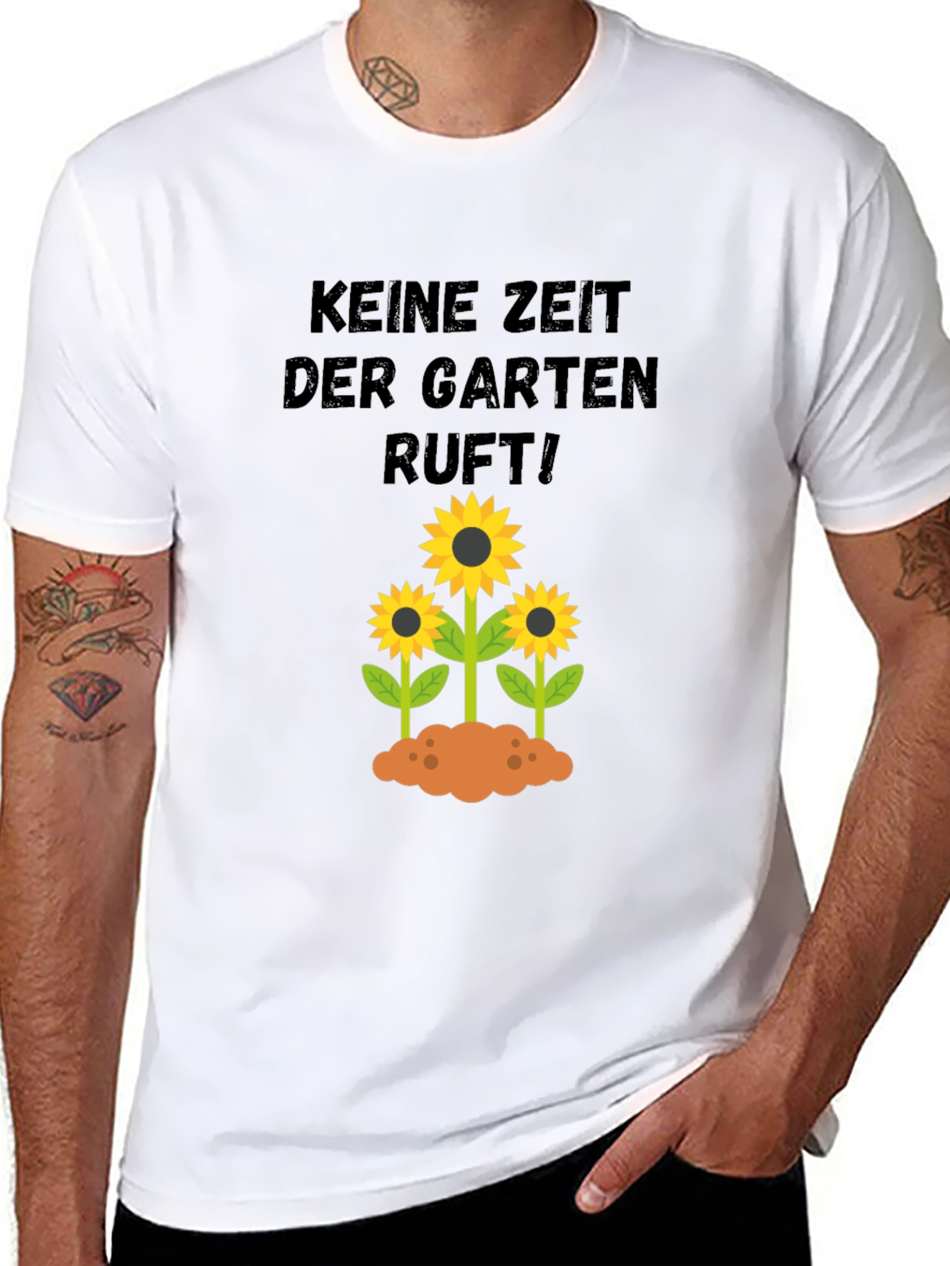 Gardening T-Shirt: No Time The Garden Calls!