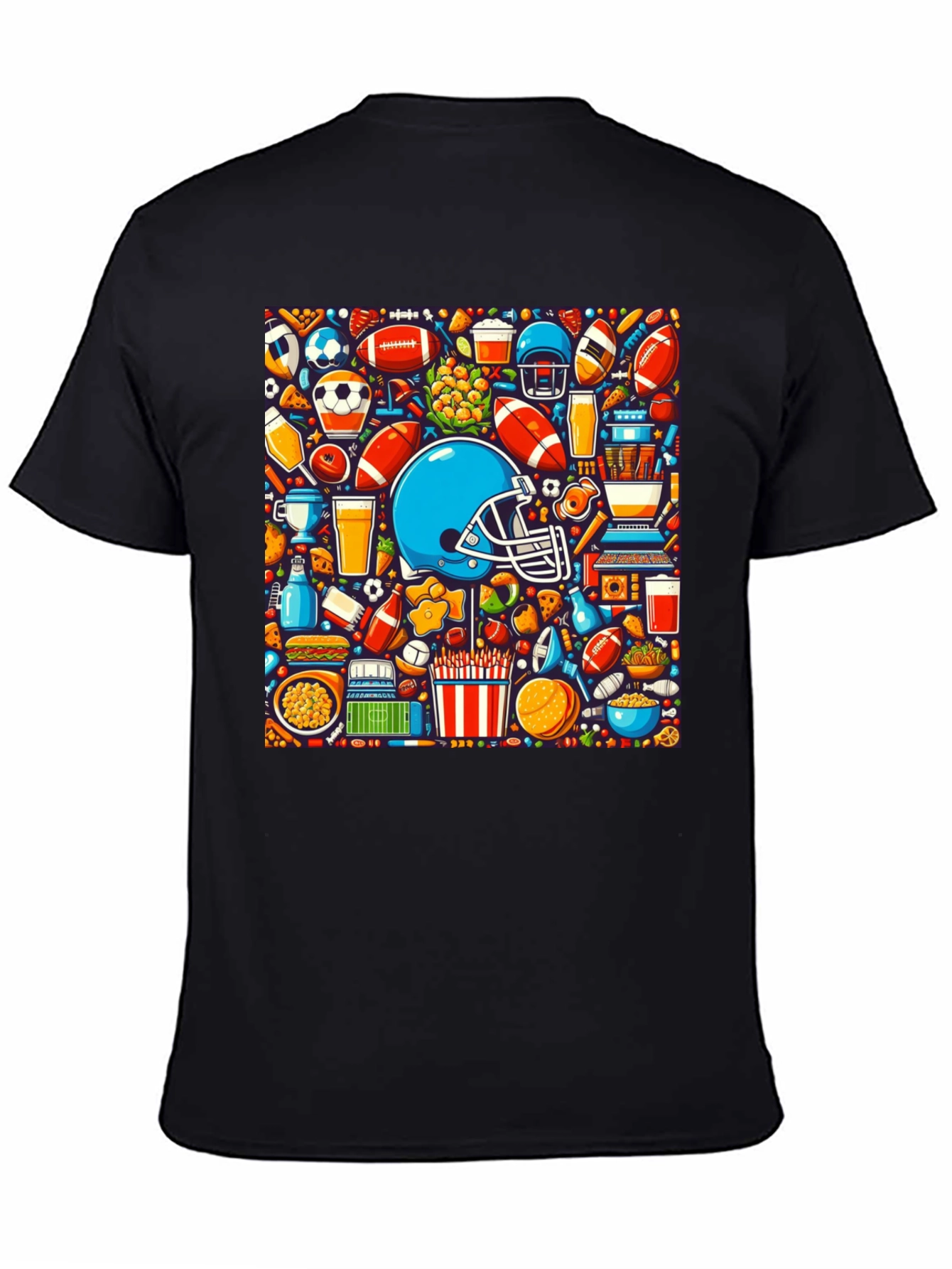 Sports & Snacks Graphic T-Shirt
