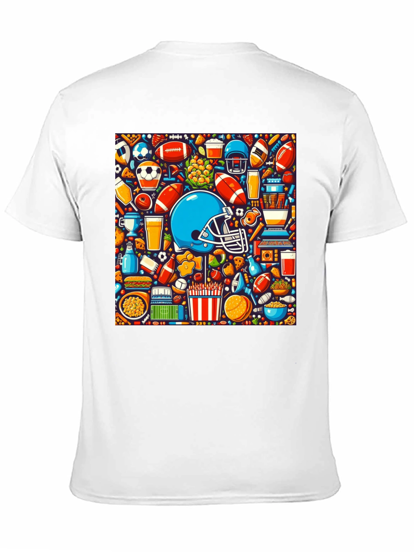 Sports & Snacks Graphic T-Shirt