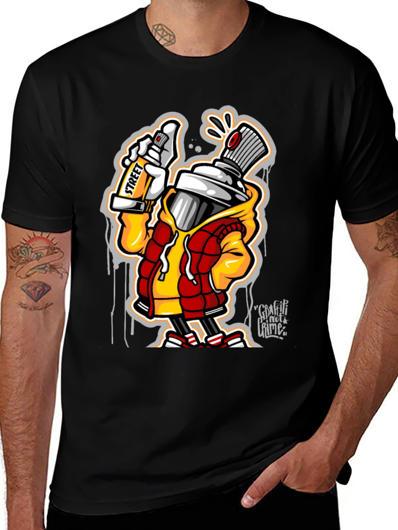 Urban Graffiti Art T-Shirt