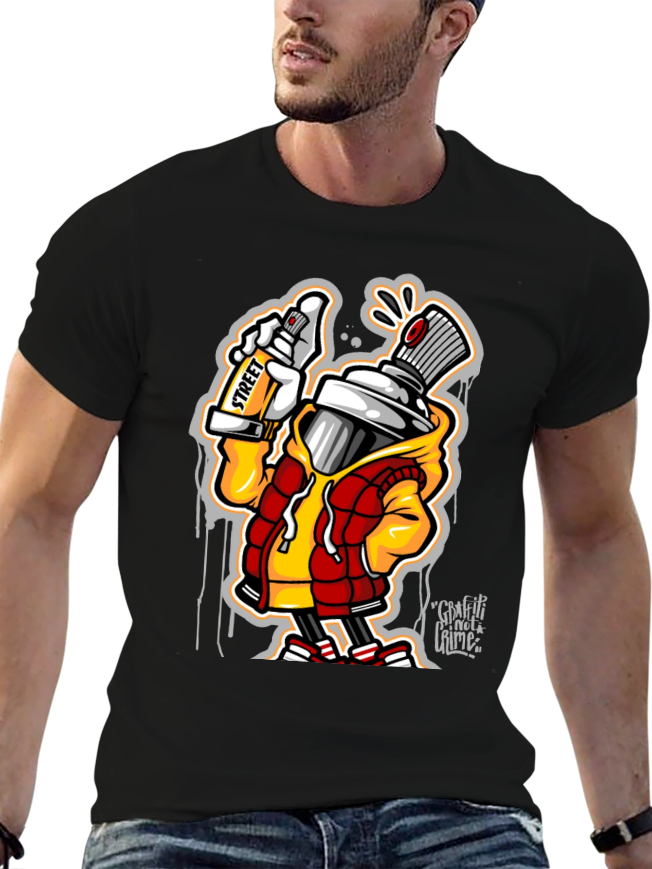Urban Graffiti Art T-Shirt