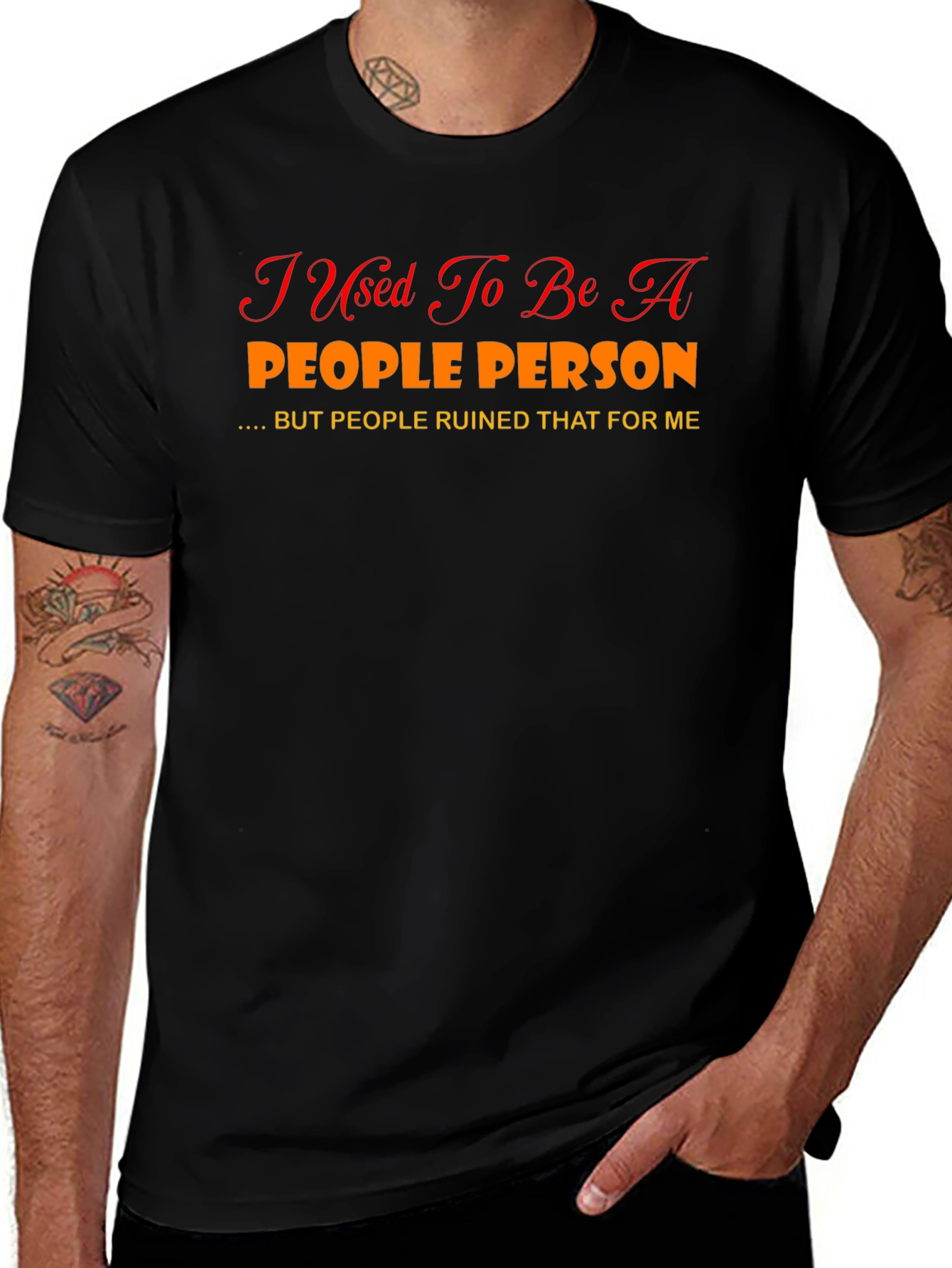 Funny Graphic Tee - People Person T-Shirt