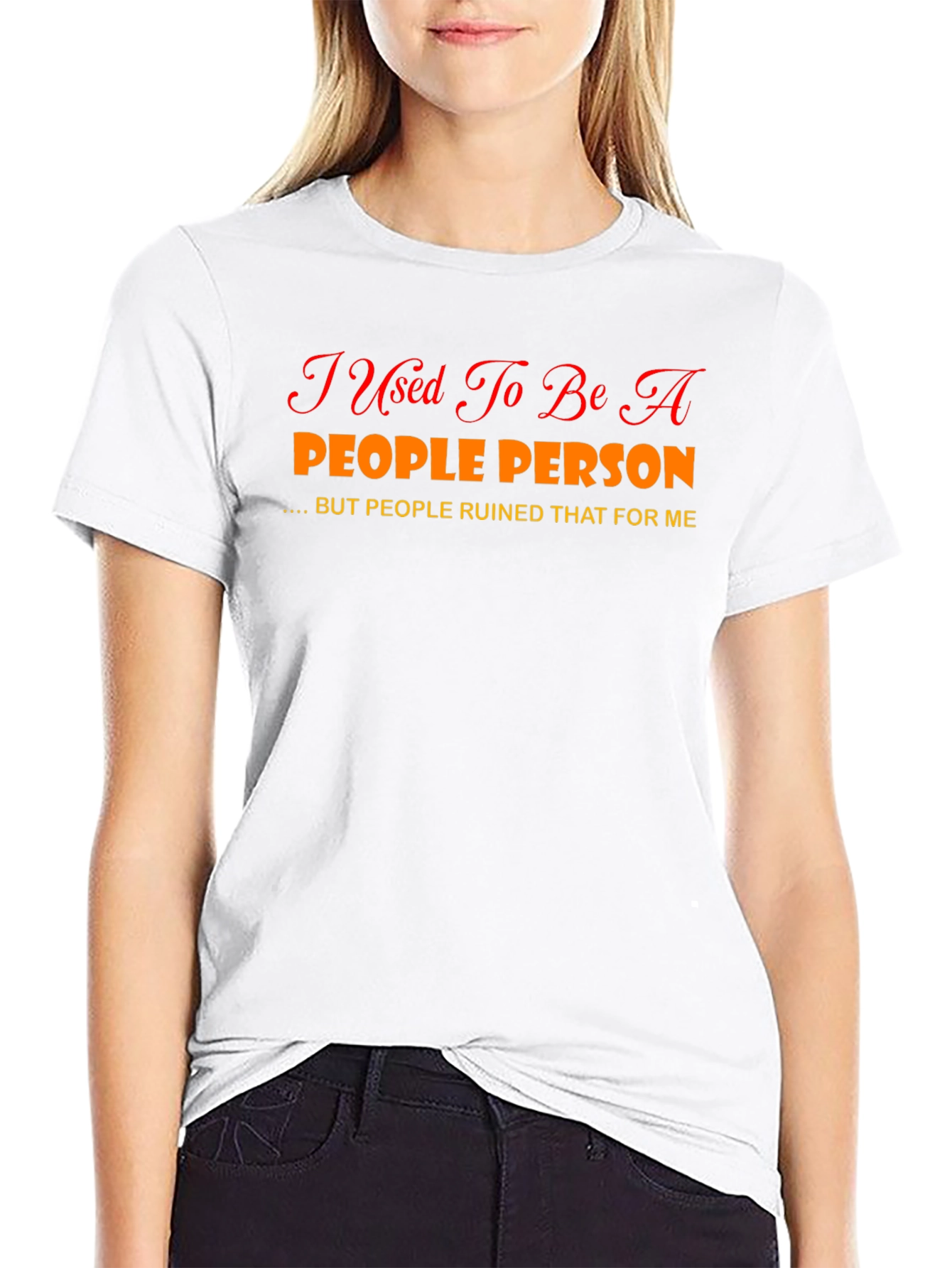 Funny Graphic Tee - People Person T-Shirt