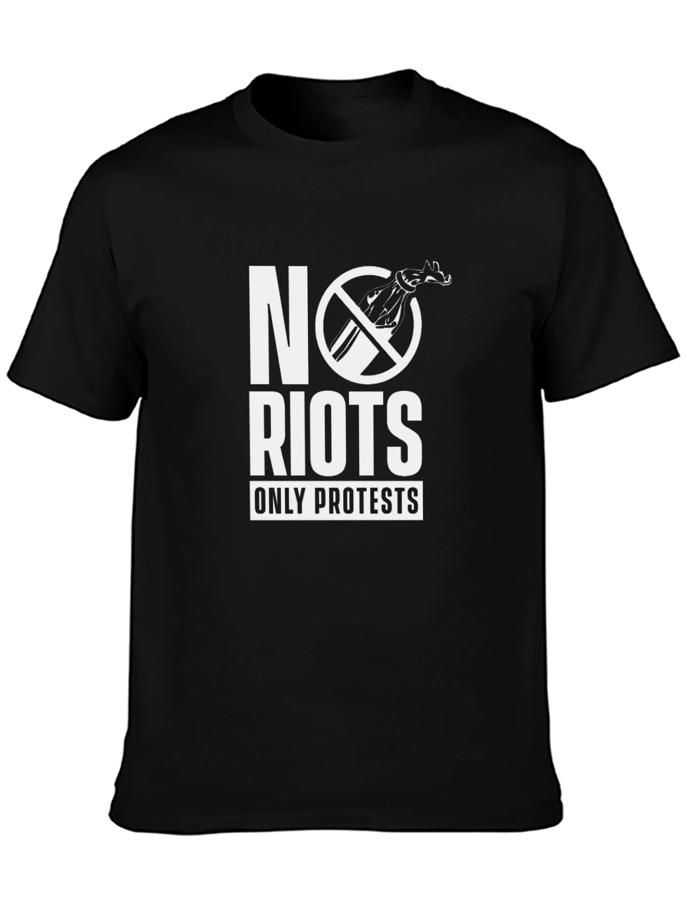 No Riots Only Protests Graphic T-Shirt