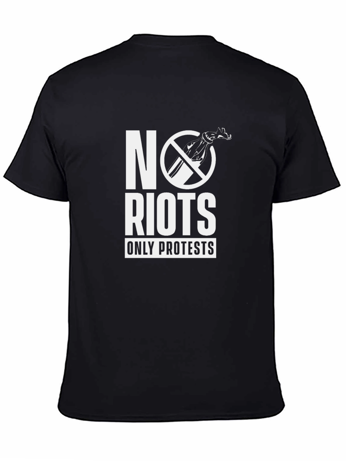 No Riots Only Protests Graphic T-Shirt
