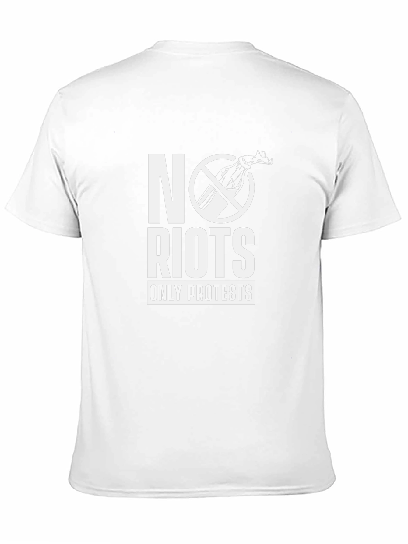 No Riots Only Protests Graphic T-Shirt