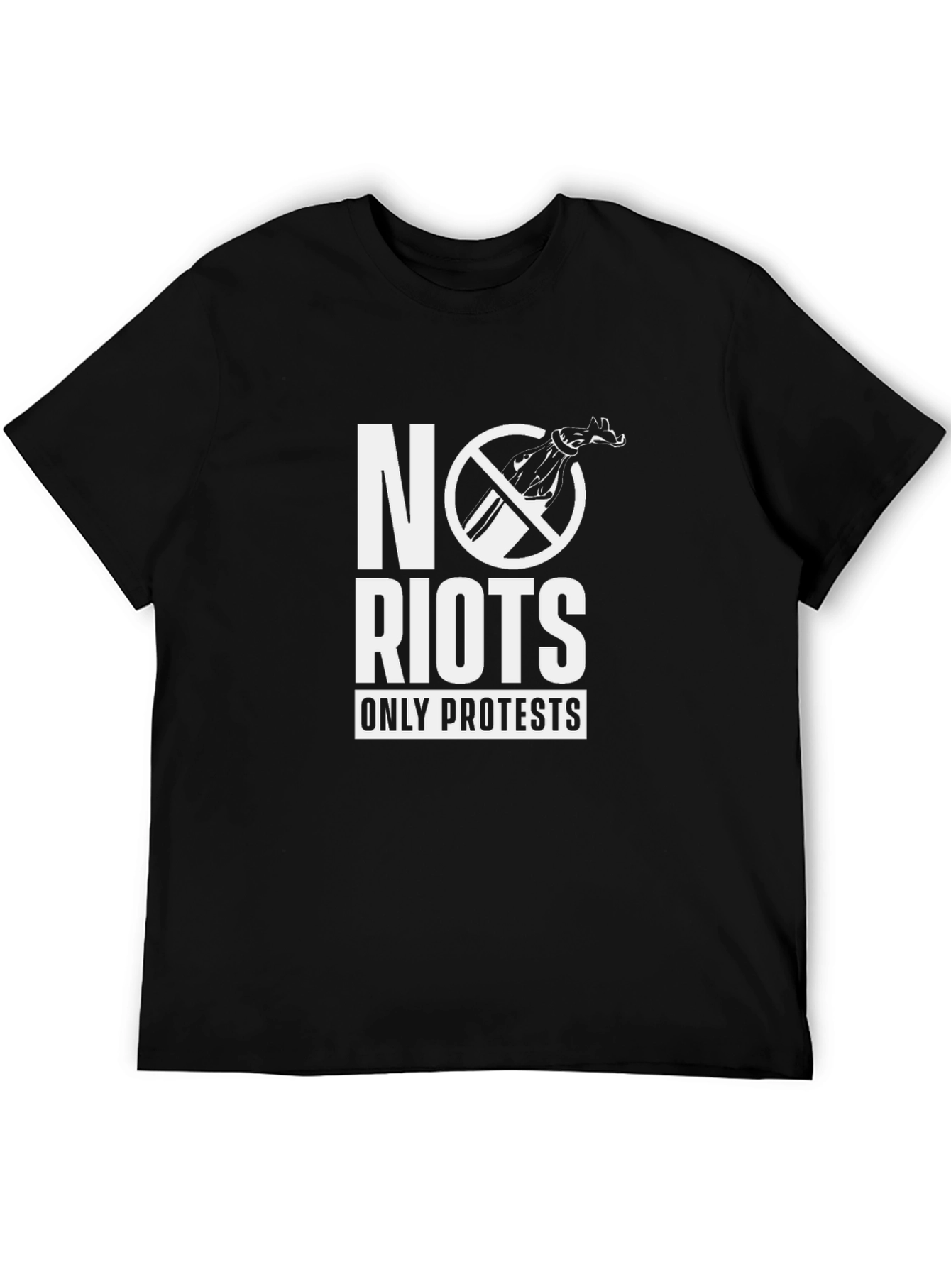 No Riots Only Protests Graphic T-Shirt