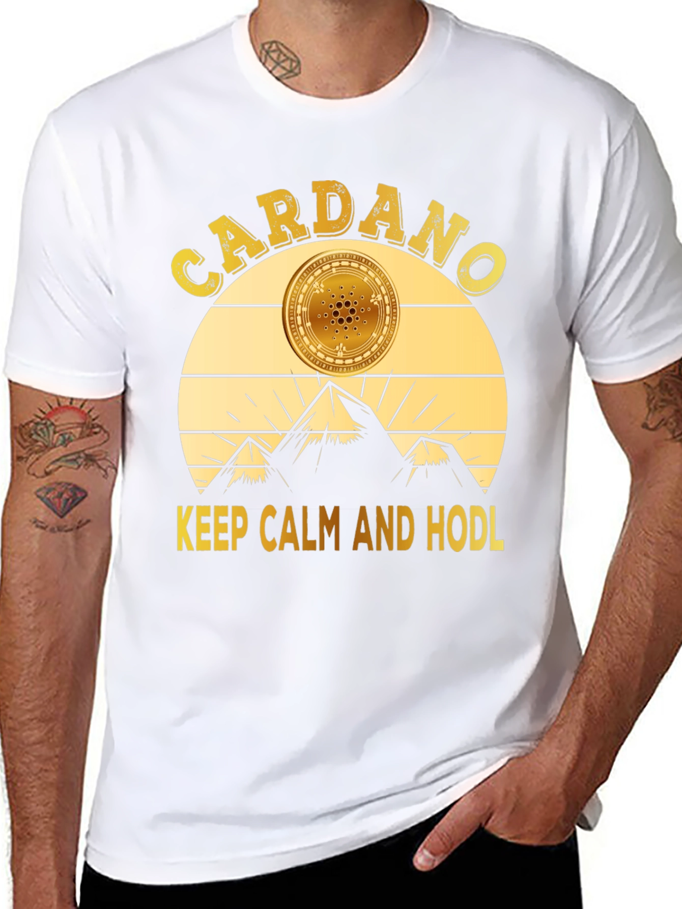 Cardano HODL T-Shirt - Crypto Enthusiast Tee