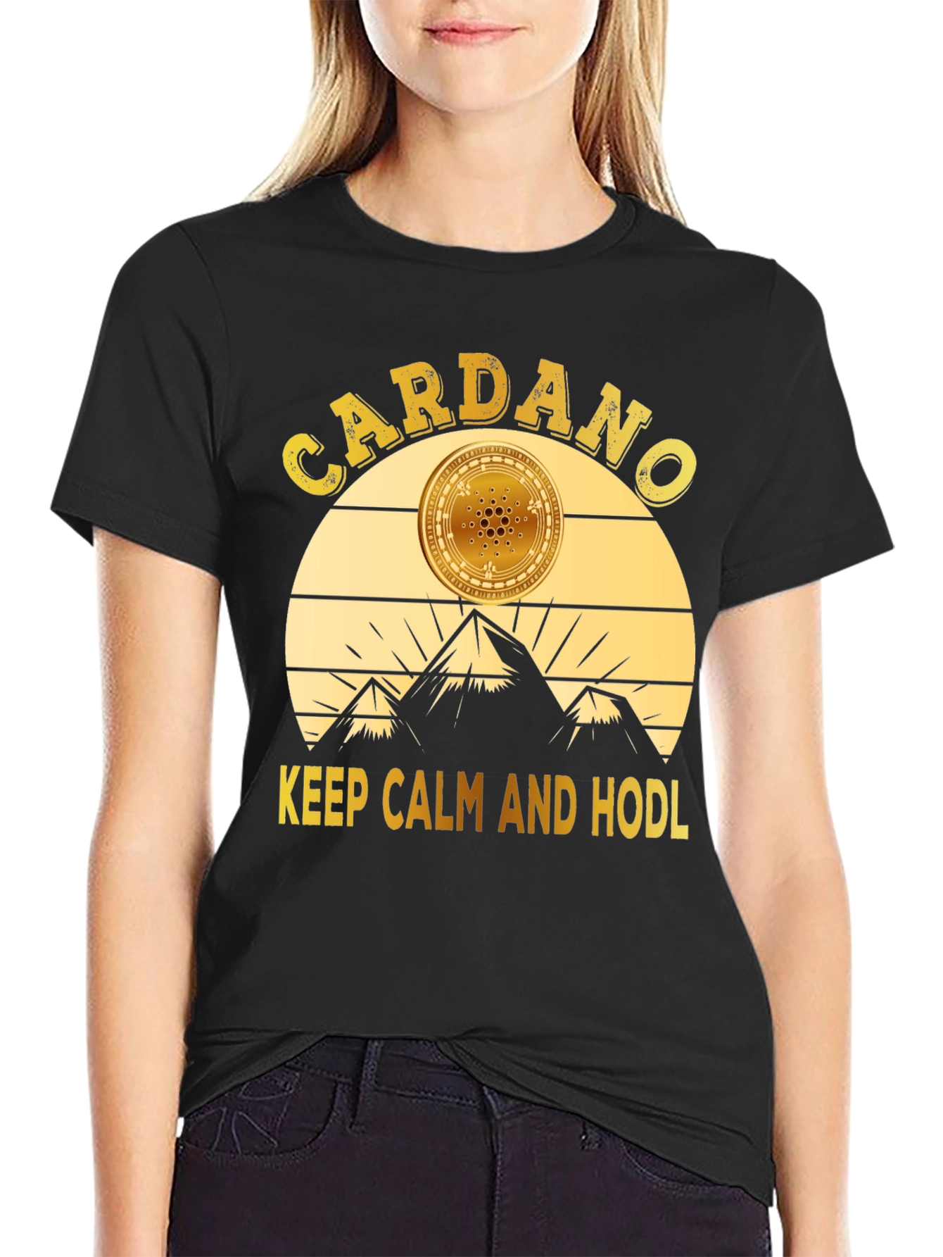 Cardano HODL T-Shirt - Crypto Enthusiast Tee
