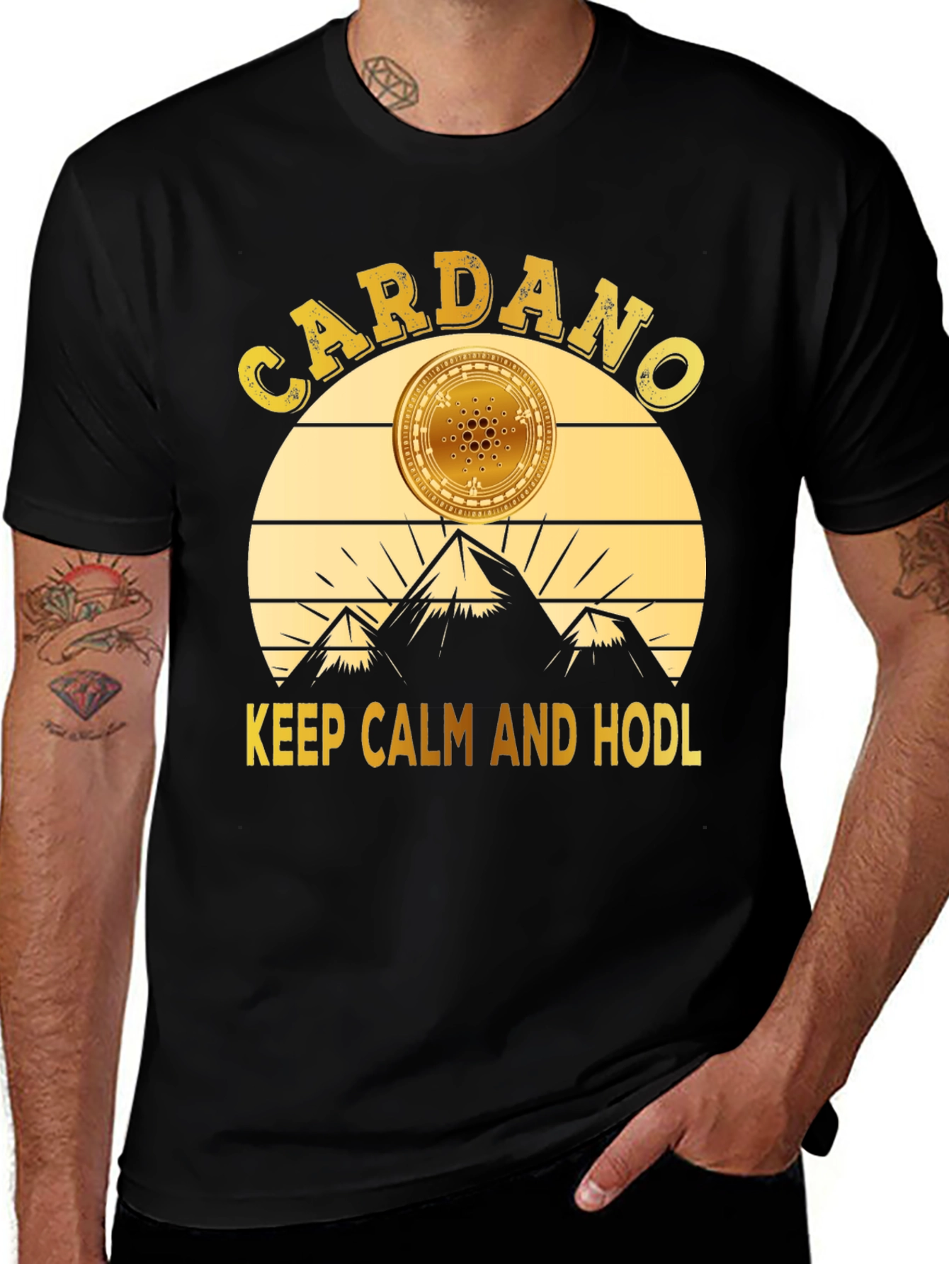 Cardano HODL T-Shirt - Crypto Enthusiast Tee