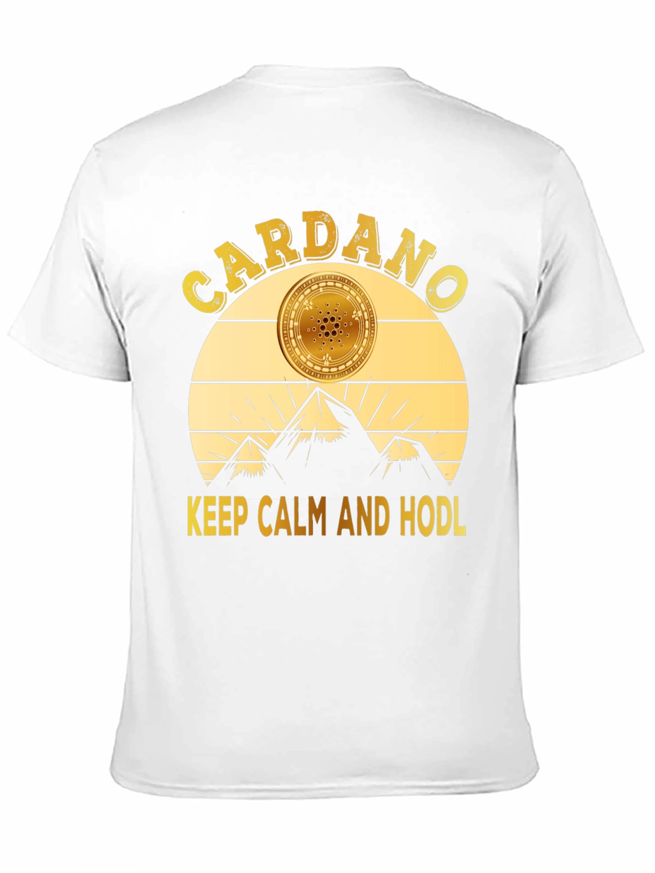 Cardano HODL T-Shirt - Crypto Enthusiast Tee