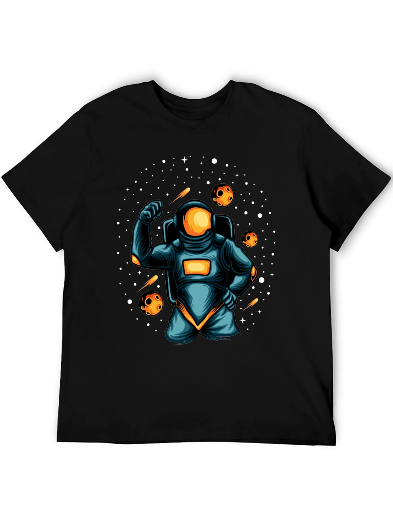 Astronaut Graphic T-Shirt - Space Adventure Tee
