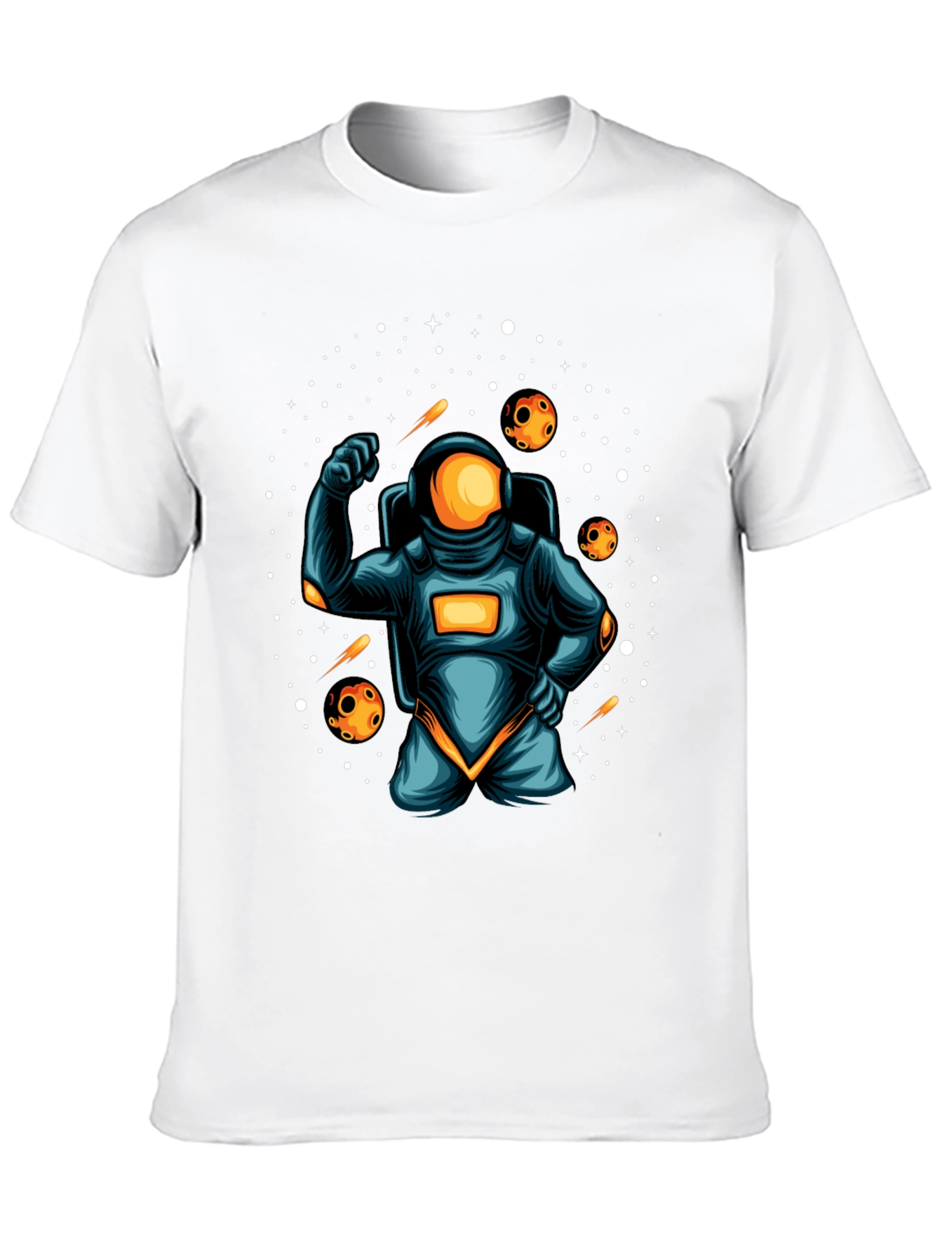 Astronaut Graphic T-Shirt - Space Adventure Tee