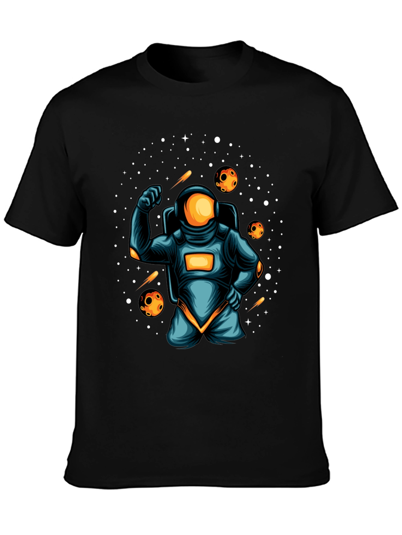 Astronaut Graphic T-Shirt - Space Adventure Tee