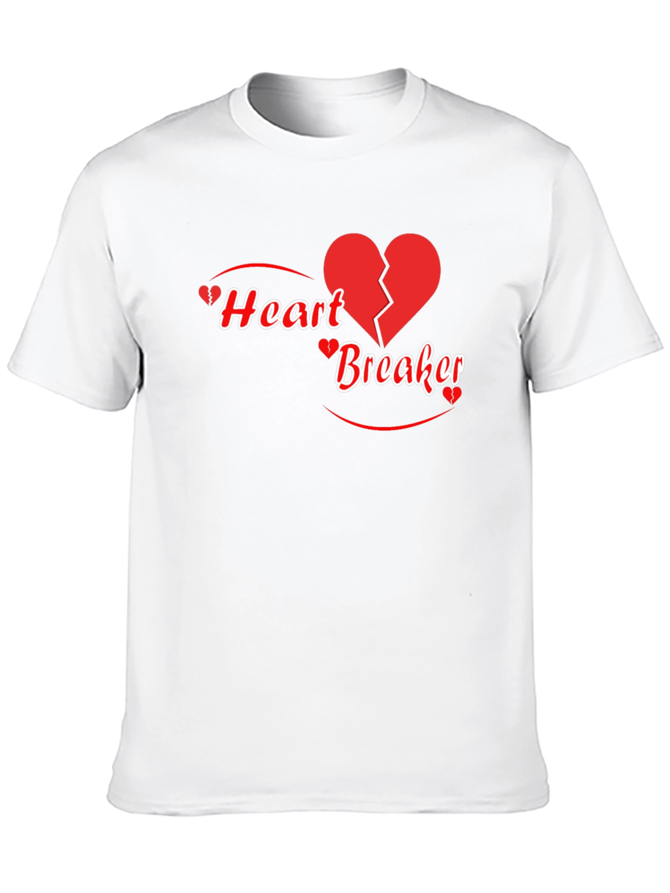Heart Breaker Graphic T-Shirt - Black