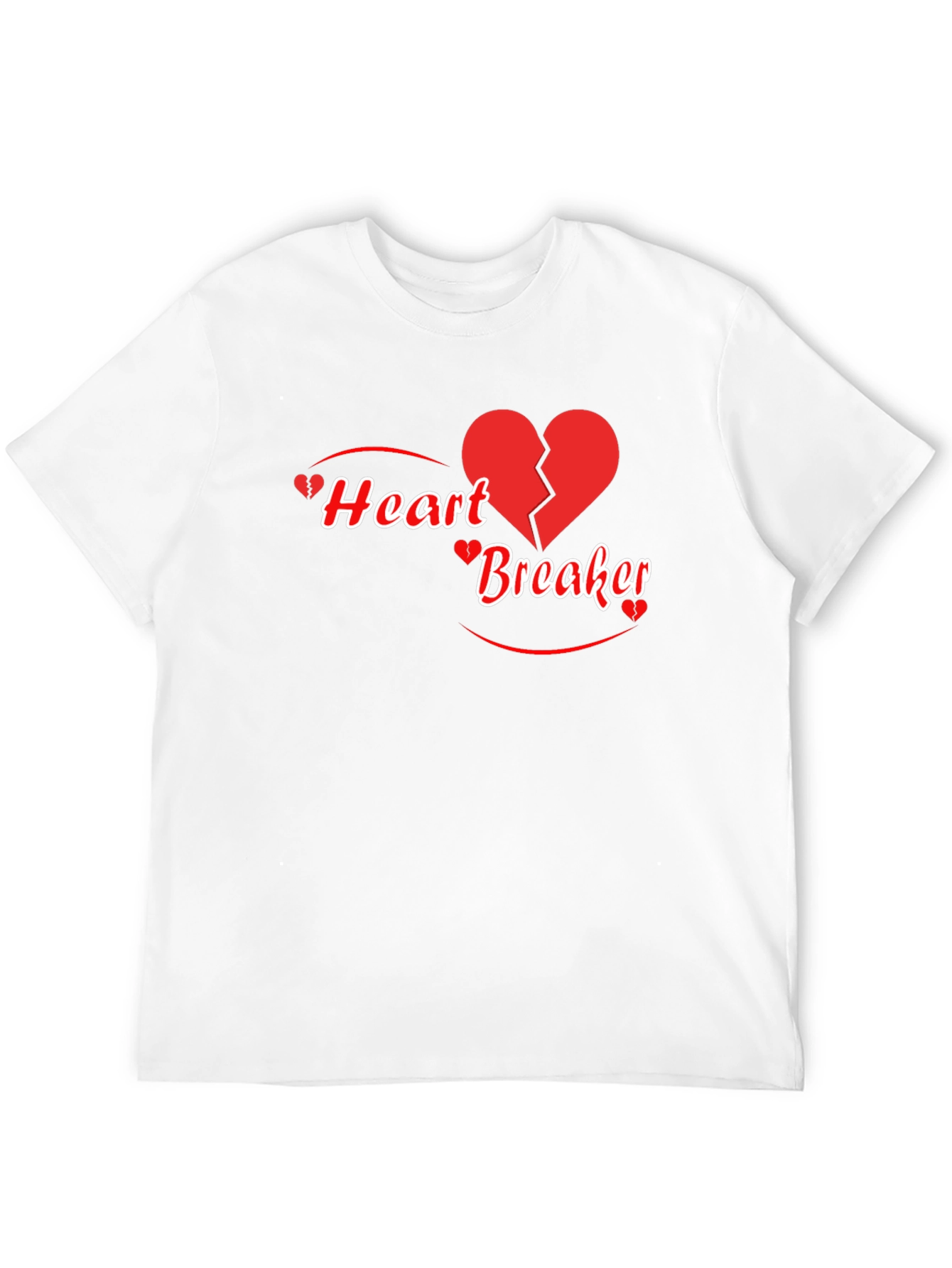 Heart Breaker Graphic T-Shirt - Black