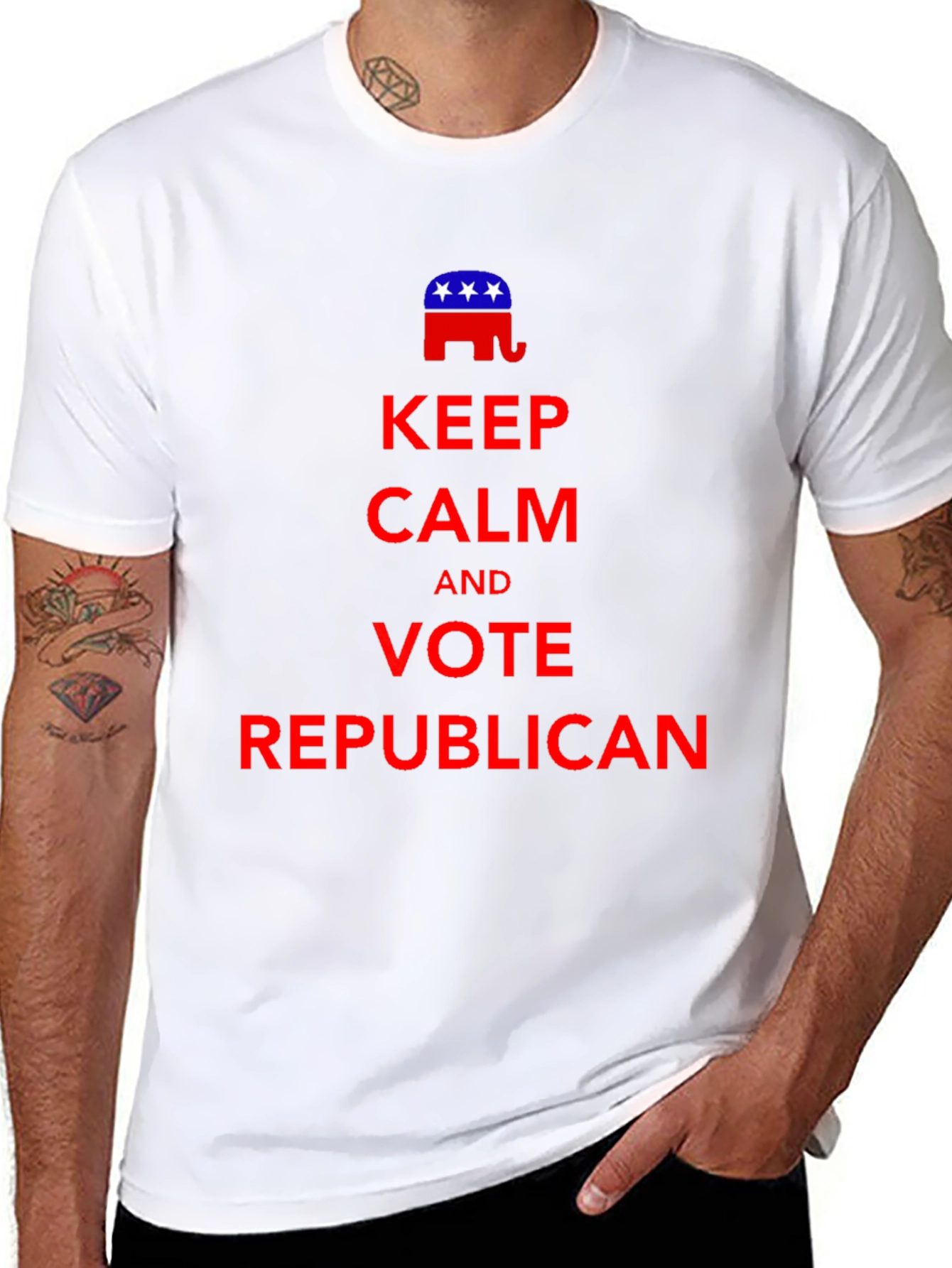 Keep Calm and Vote Republican T-Shirt